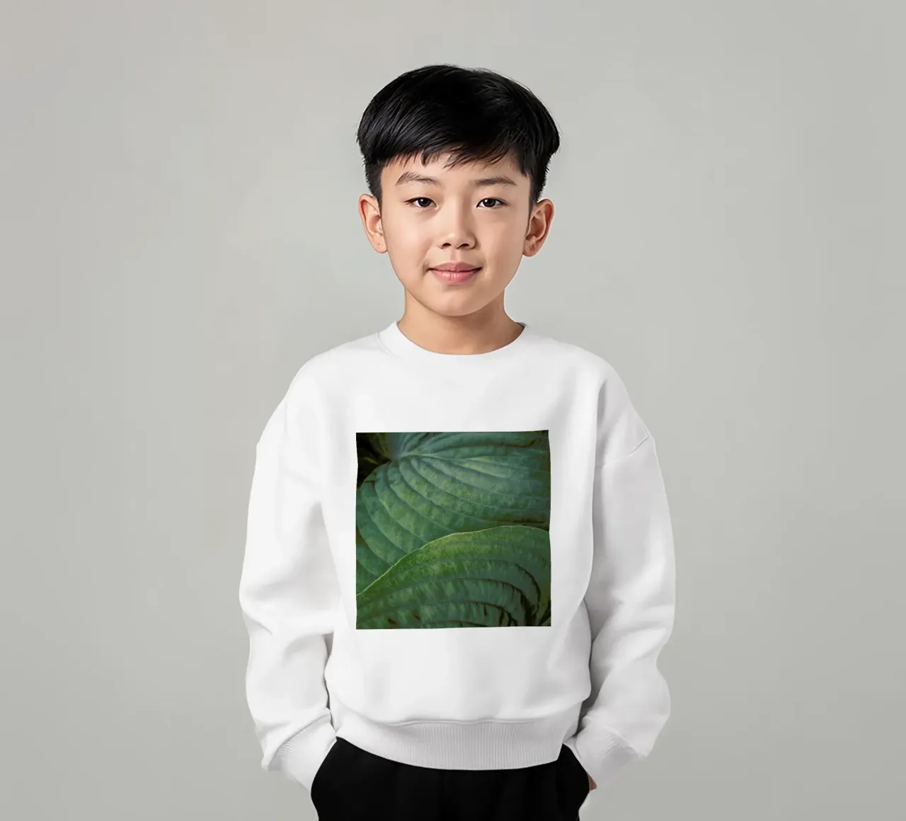 Loving The Leaves 6 kids sweatshirt by Nur Mut