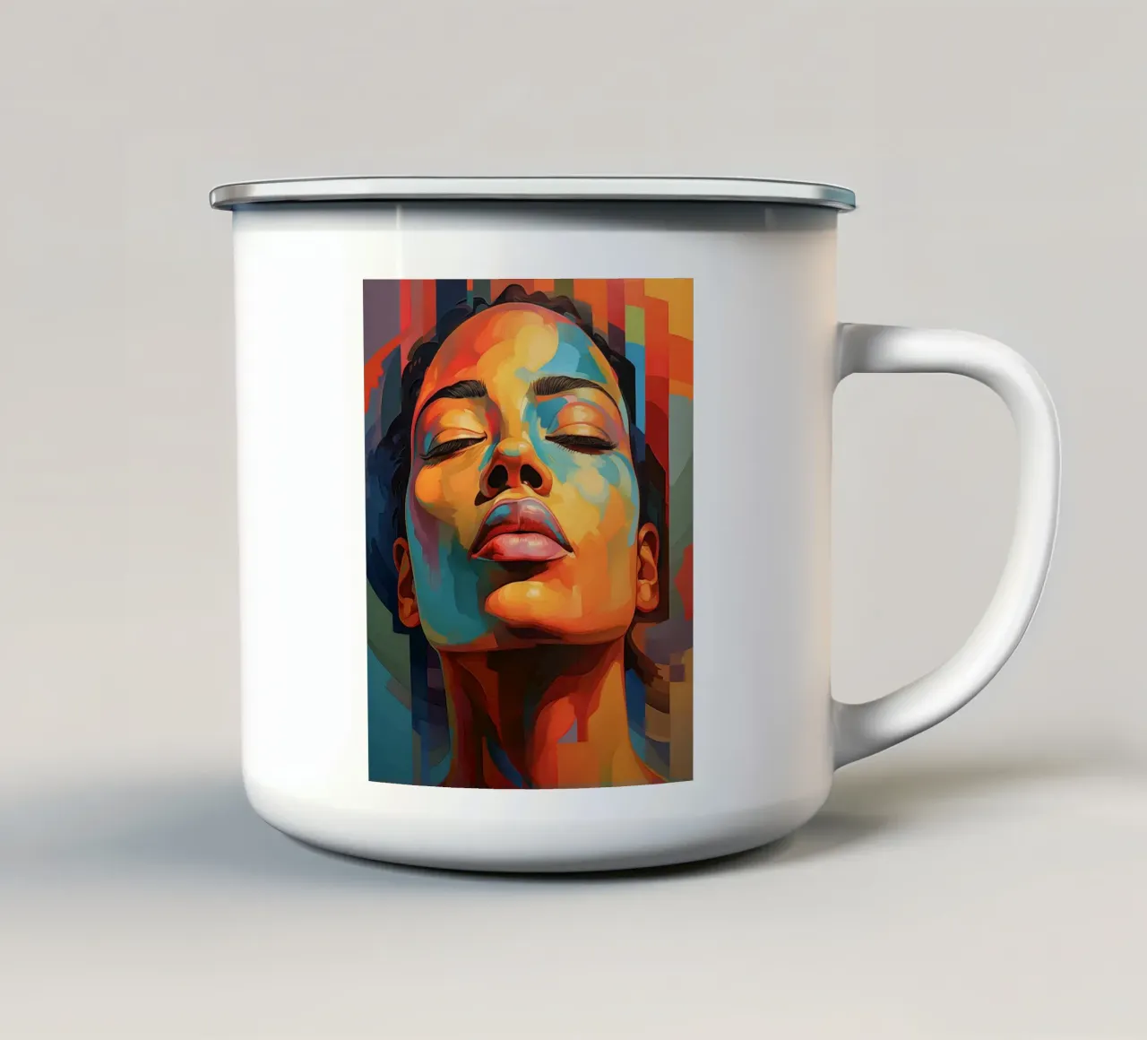 Rilassato tazza in smalto da Imagine