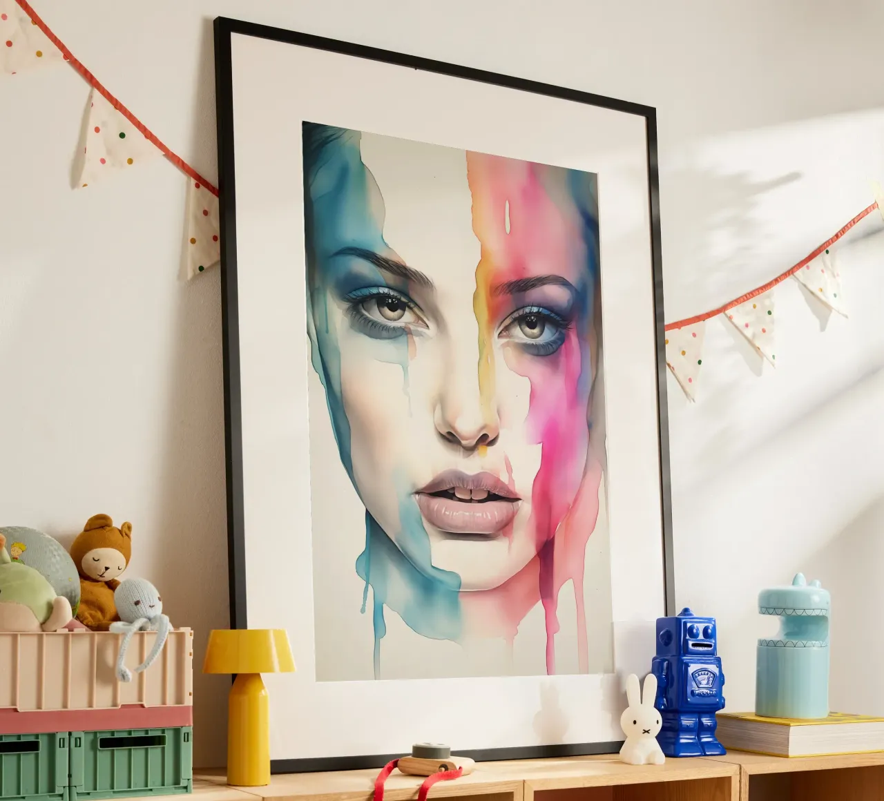 Gesicht der Frauen Hahnemühle von Imagine