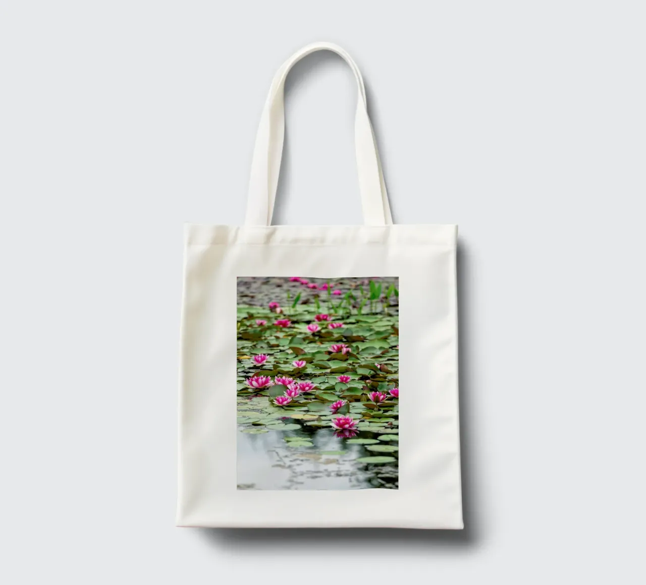 Waterlillies 1 tote bag by Curious Collections by Marielle Leenders