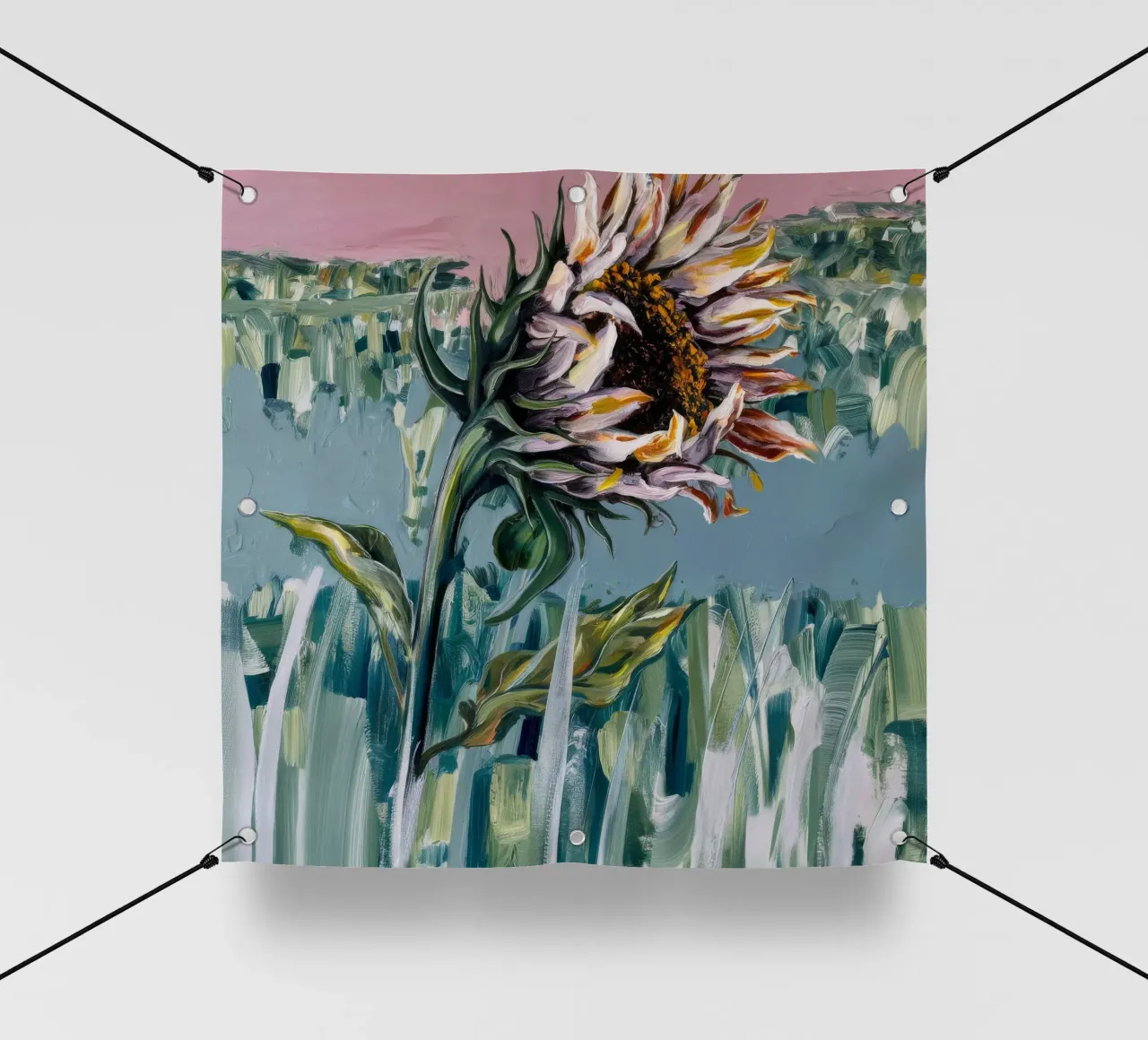 Curva di bellezza appassita telo in pvc da Obisidian Brush