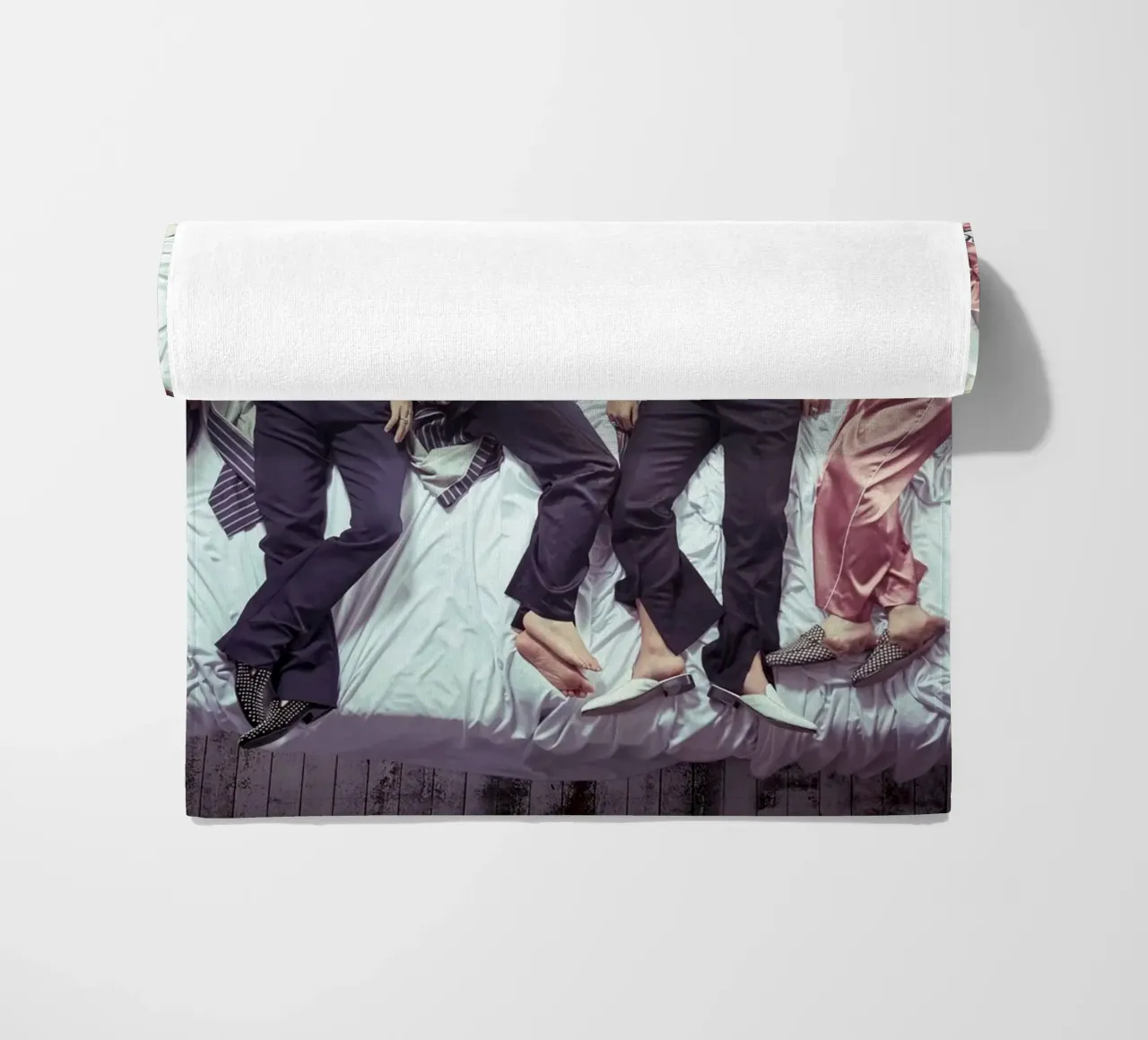 Dormire insieme nel letto telo mare da Betty Shops
