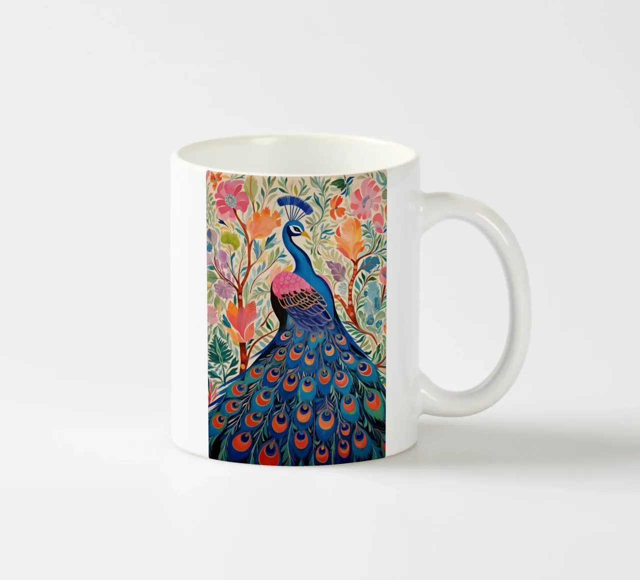 Pavone tazza in ceramica da Imagine
