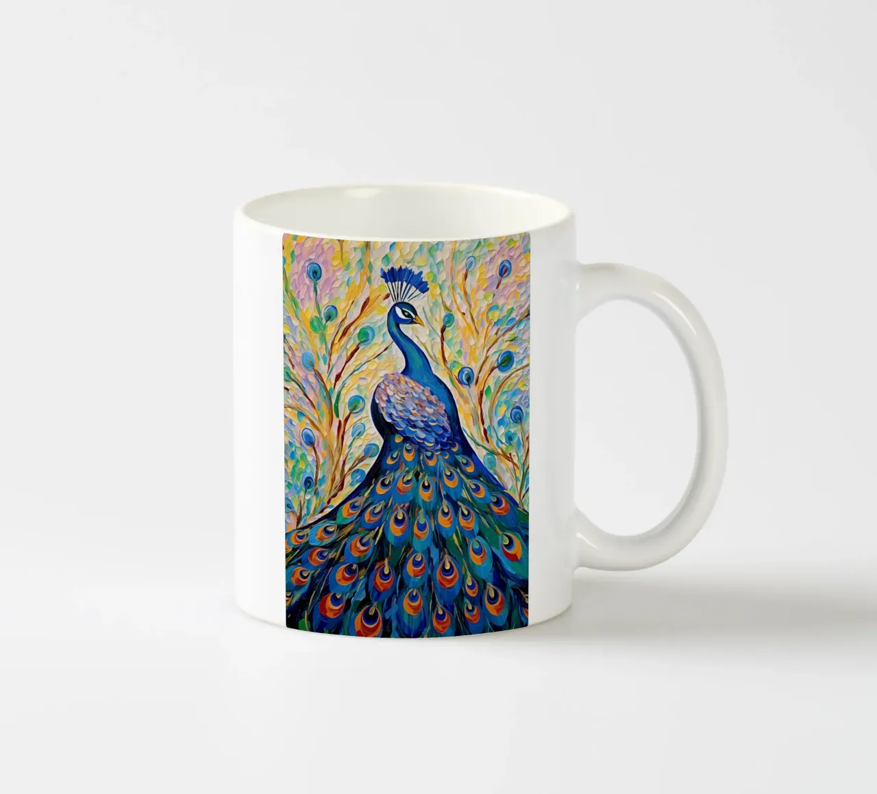 Pavone tazza in ceramica da Imagine