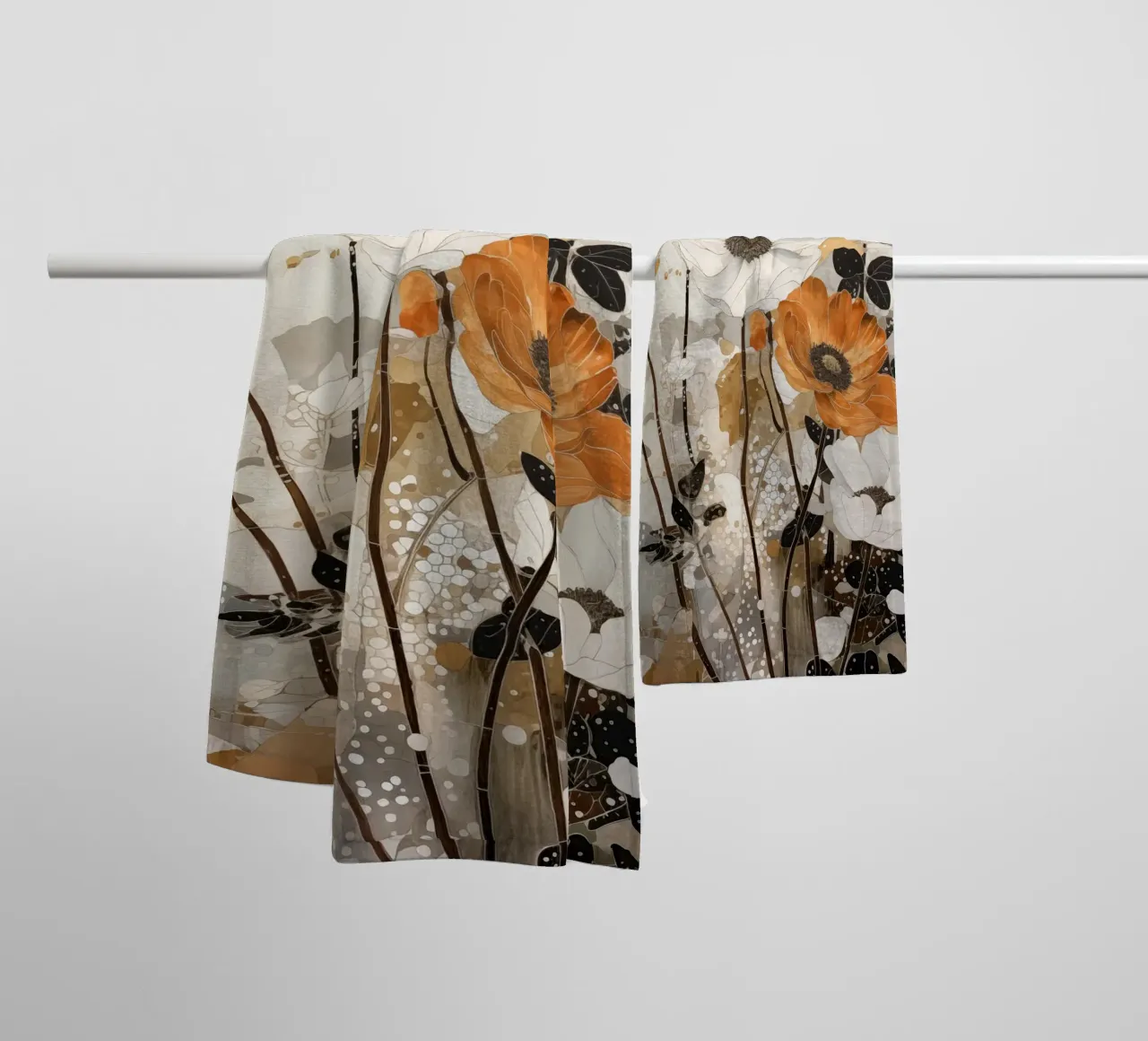 I fiori asciugamano da bagno da Imagine