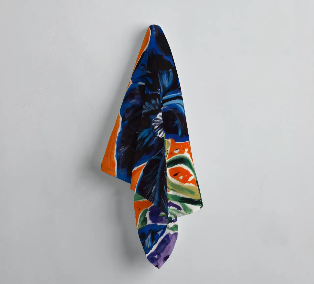 Electric Iris Flame towel by Obisidian Brush