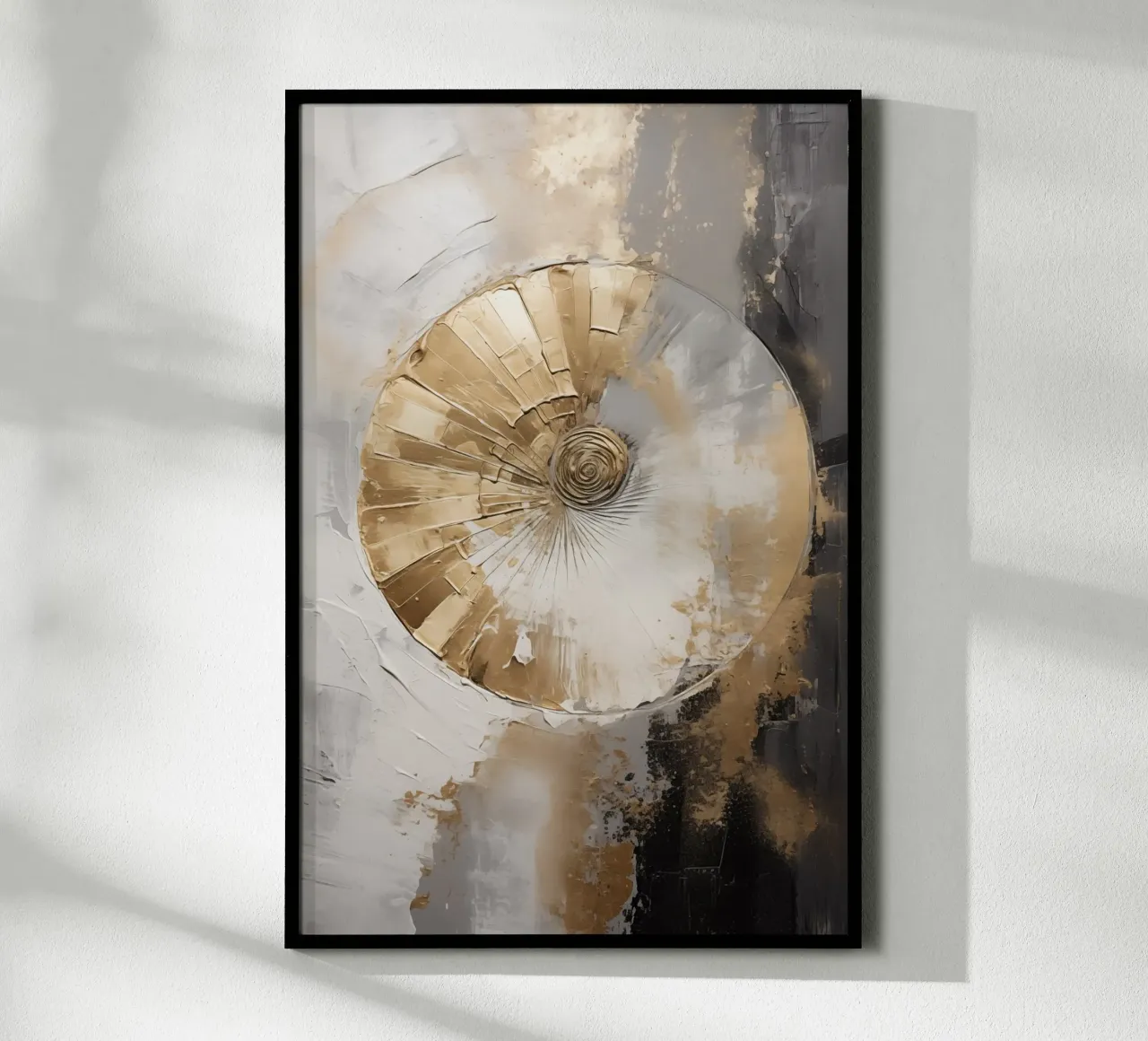 Round shape abstract poster by Imagine