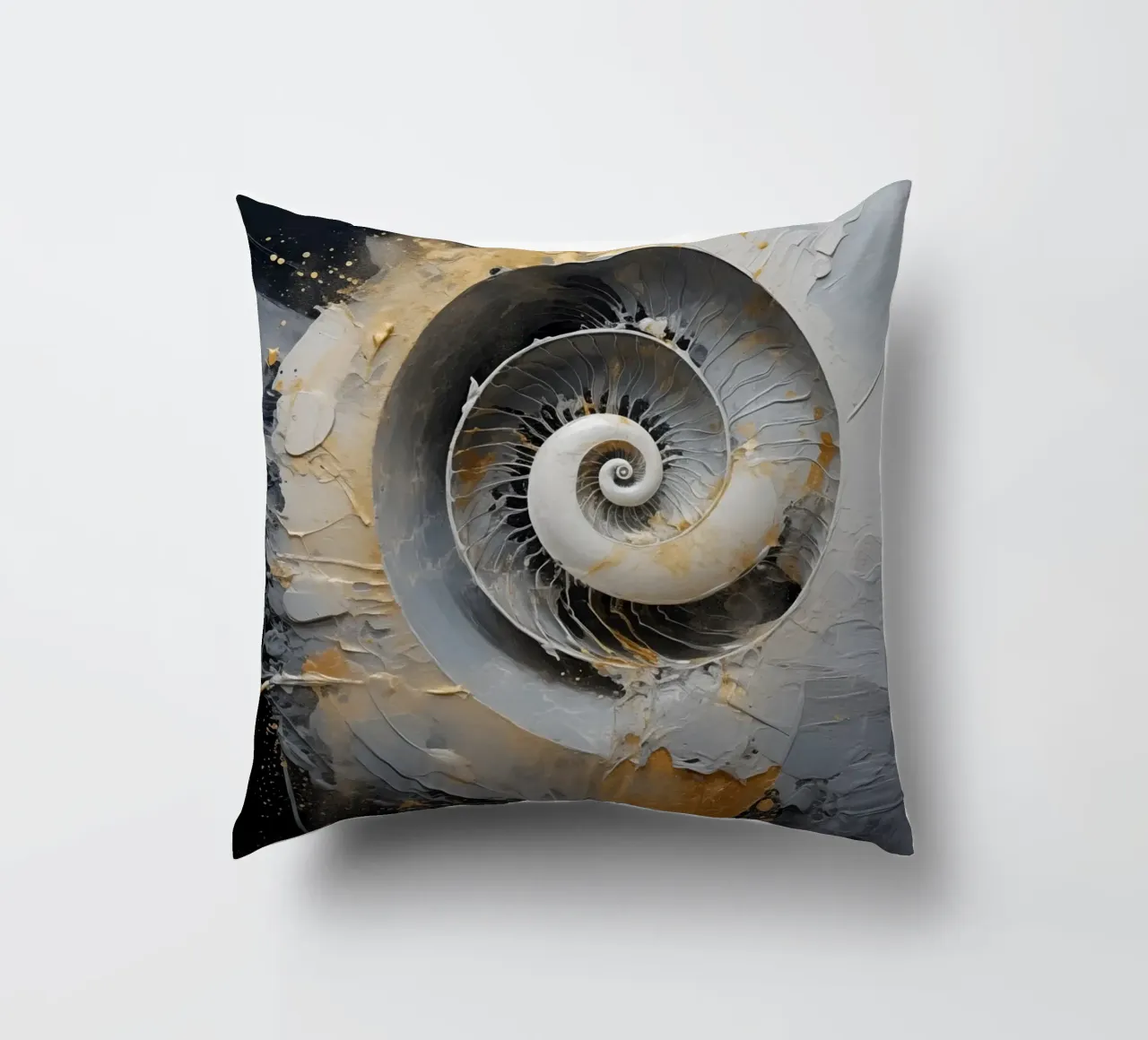 Guscio astratto cuscino da Imagine