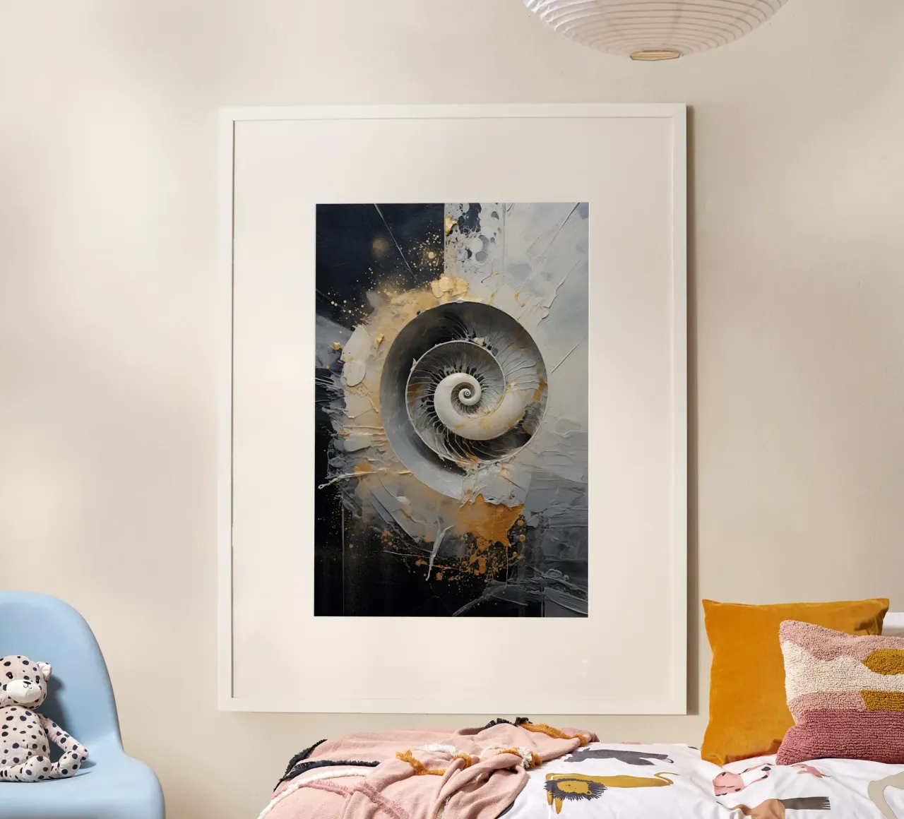 Abstract shell hahnemühle by Imagine