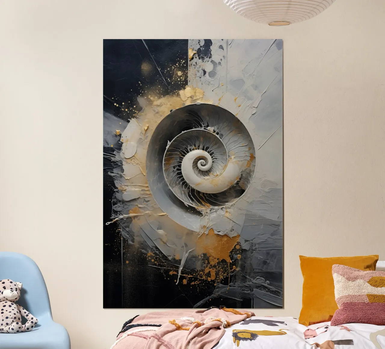 Abstract shell hahnemühle by Imagine