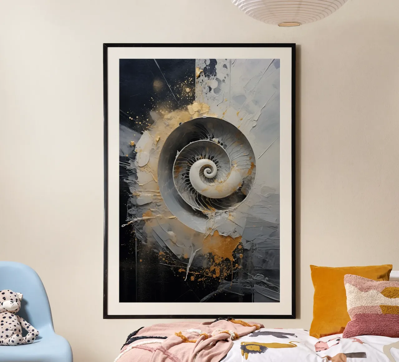 Abstract shell hahnemühle by Imagine