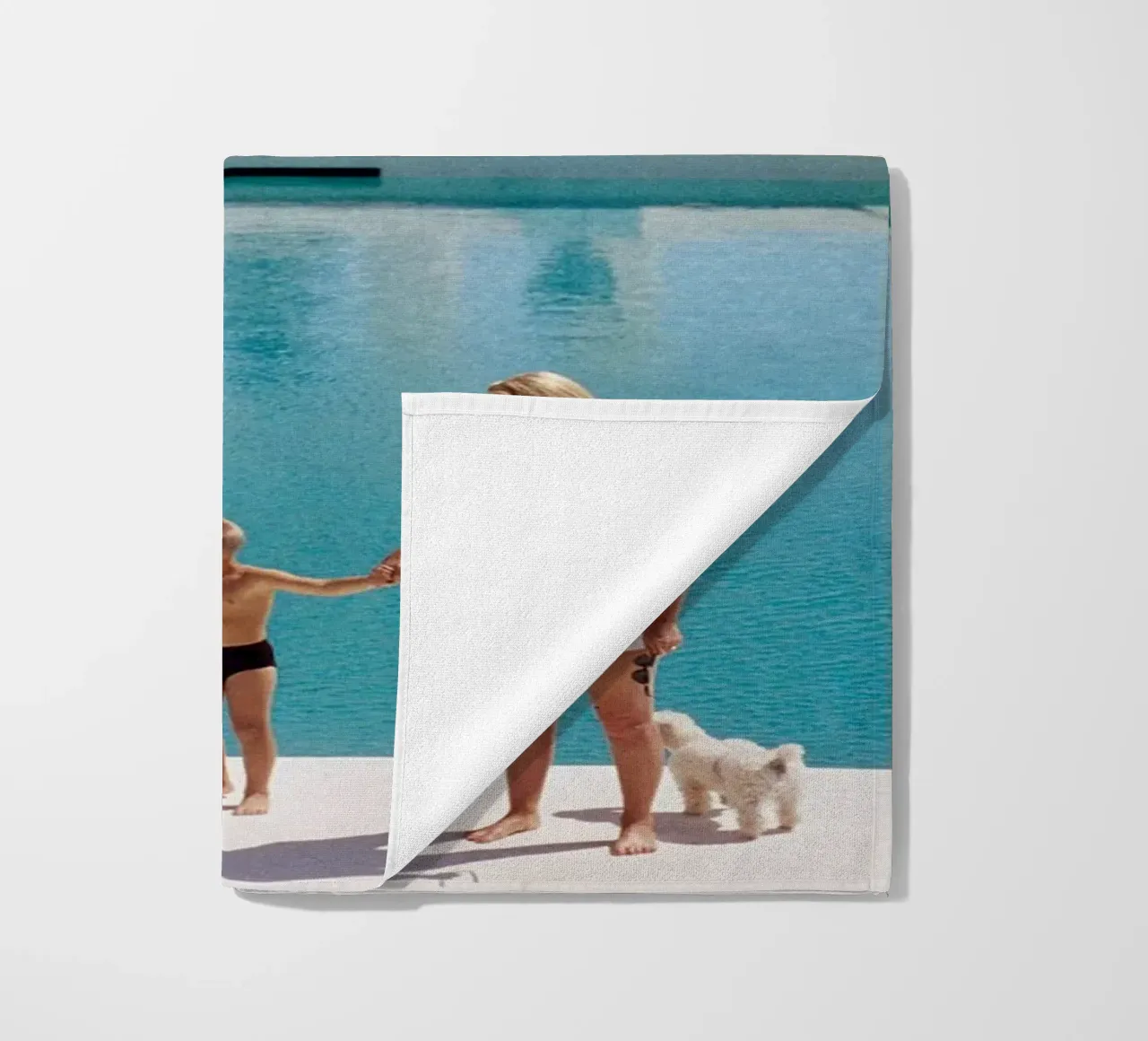 Bella piscina Slim aarons telo mare da Chrisvintage