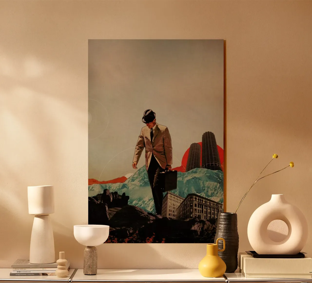 Leaving Their Cities Behind plexiglass da Frank Moth