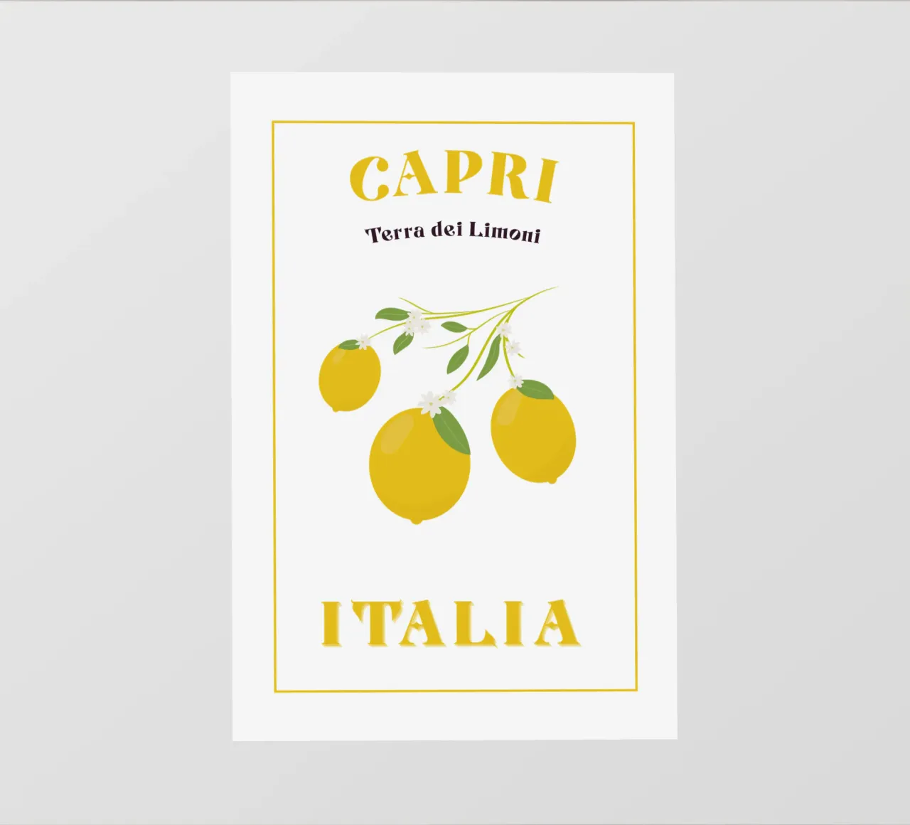 Capri Terra dei Limoni pellicola backlit da pierosvisuals
