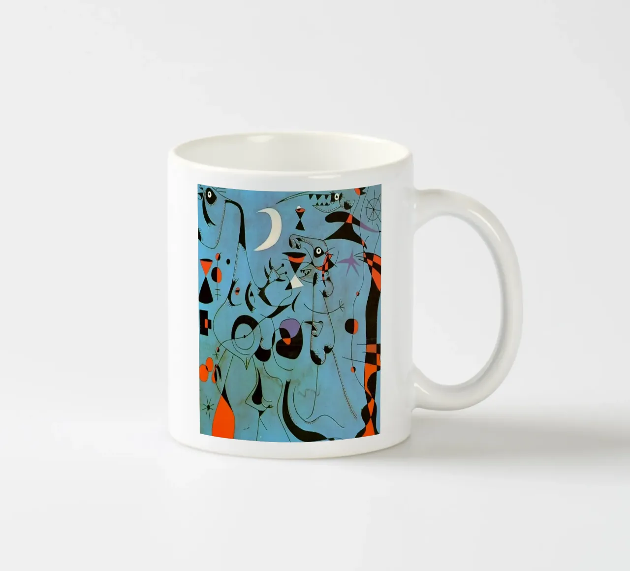 Figura di notte guidata tazza in ceramica da Maegan