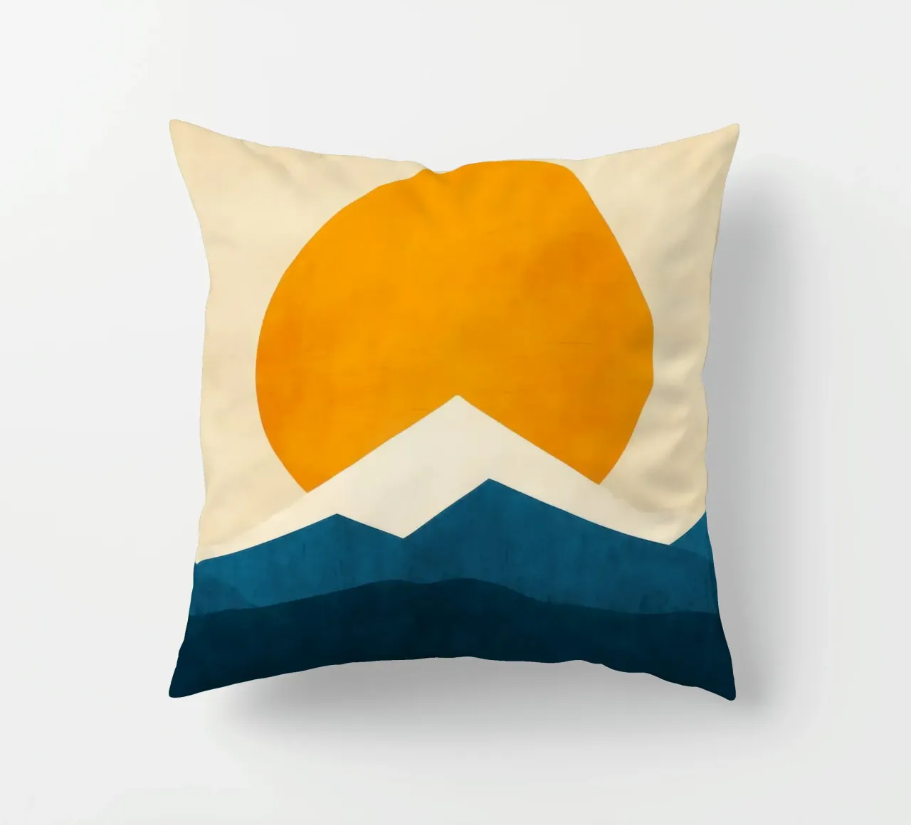 Fuji - Il sole splende sul Giappone cuscino da Affiches Soleil & Déco Lumineuse – Sunny