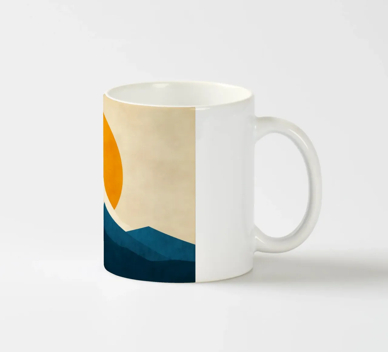 Fuji - Il sole splende sul Giappone tazza in ceramica da Affiches Soleil & Déco Lumineuse – Sunny