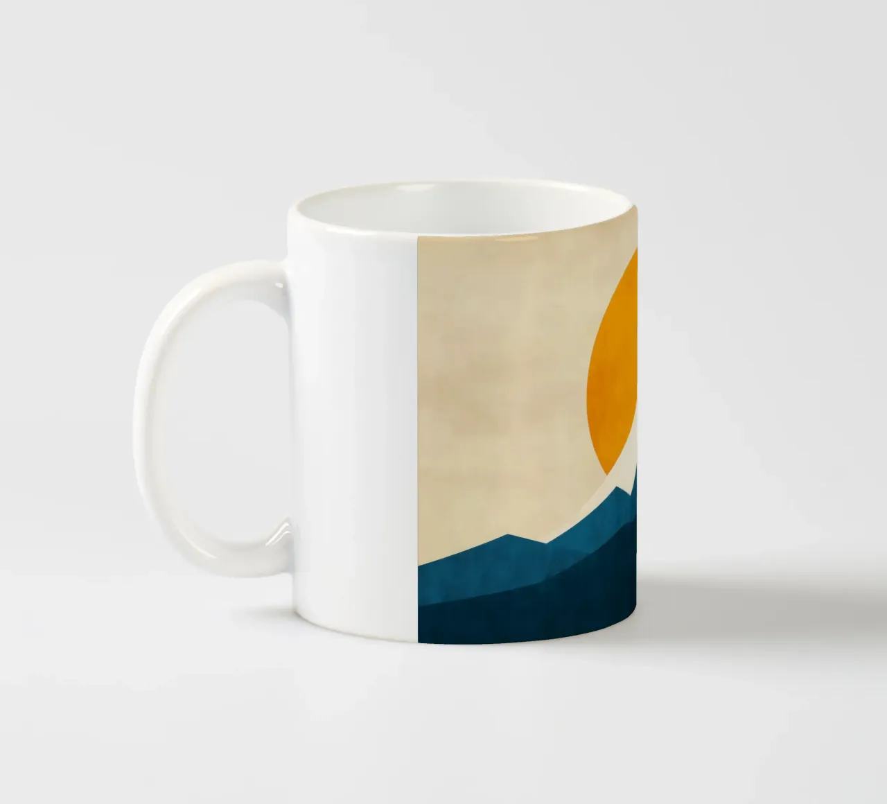 Fuji - Il sole splende sul Giappone tazza in ceramica da Affiches Soleil & Déco Lumineuse – Sunny