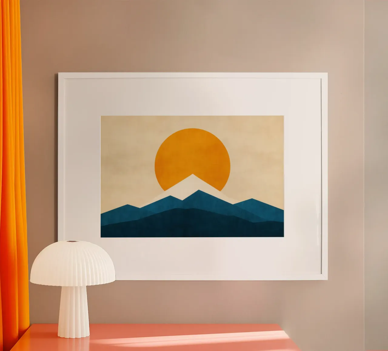 Fuji - Il sole splende sul Giappone carta hahnemühle da Affiches Soleil & Déco Lumineuse – Sunny
