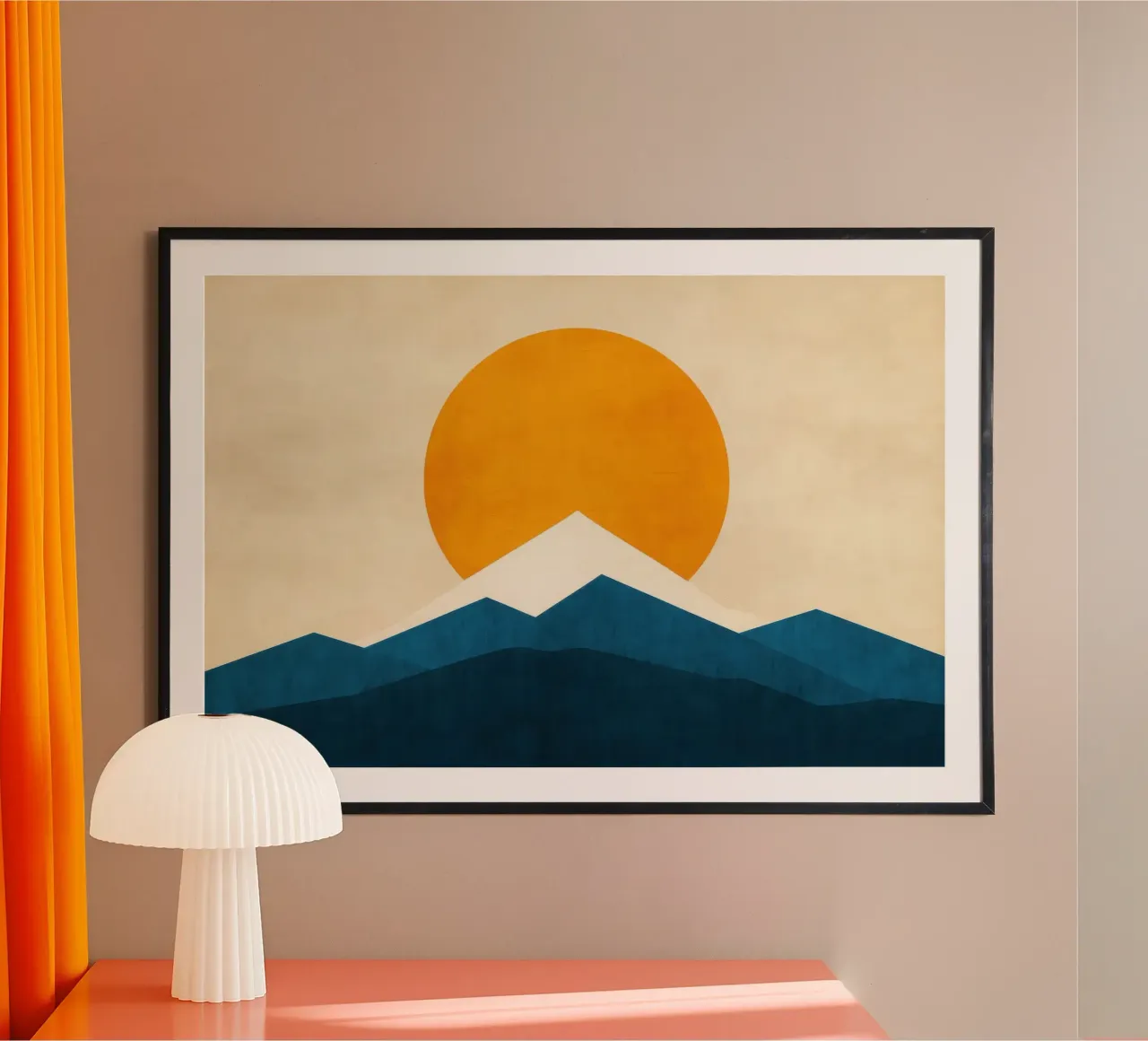 Fuji - Il sole splende sul Giappone carta hahnemühle da Affiches Soleil & Déco Lumineuse – Sunny