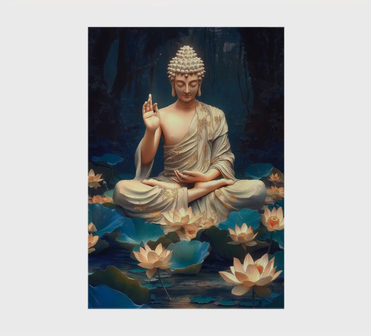 Buddha notebook by Fleur de Lys