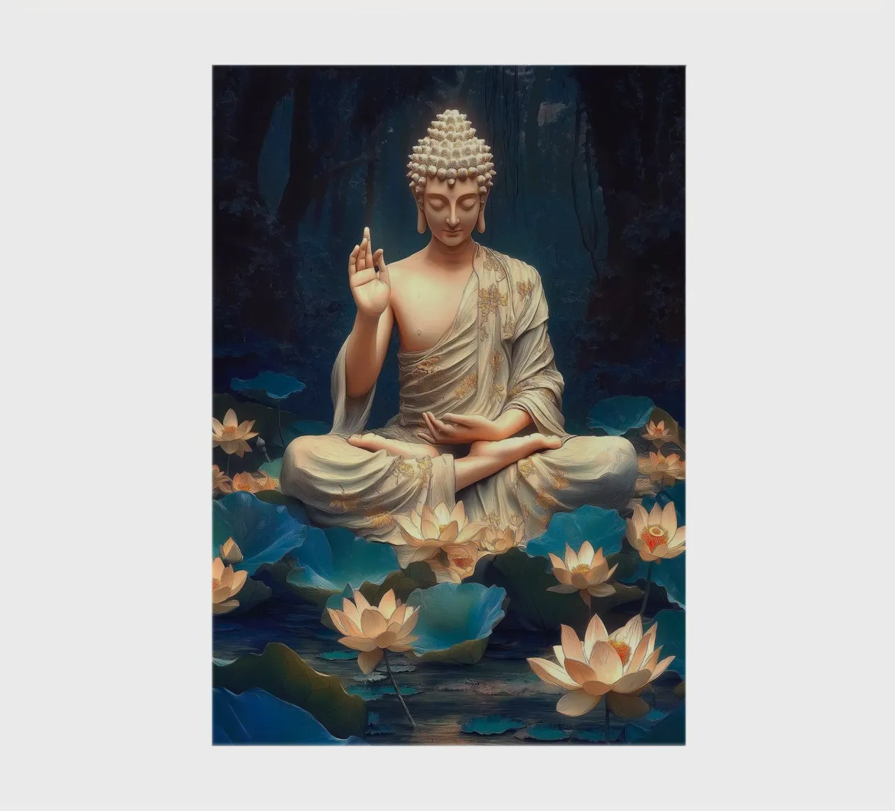Buddha notebook by Fleur de Lys