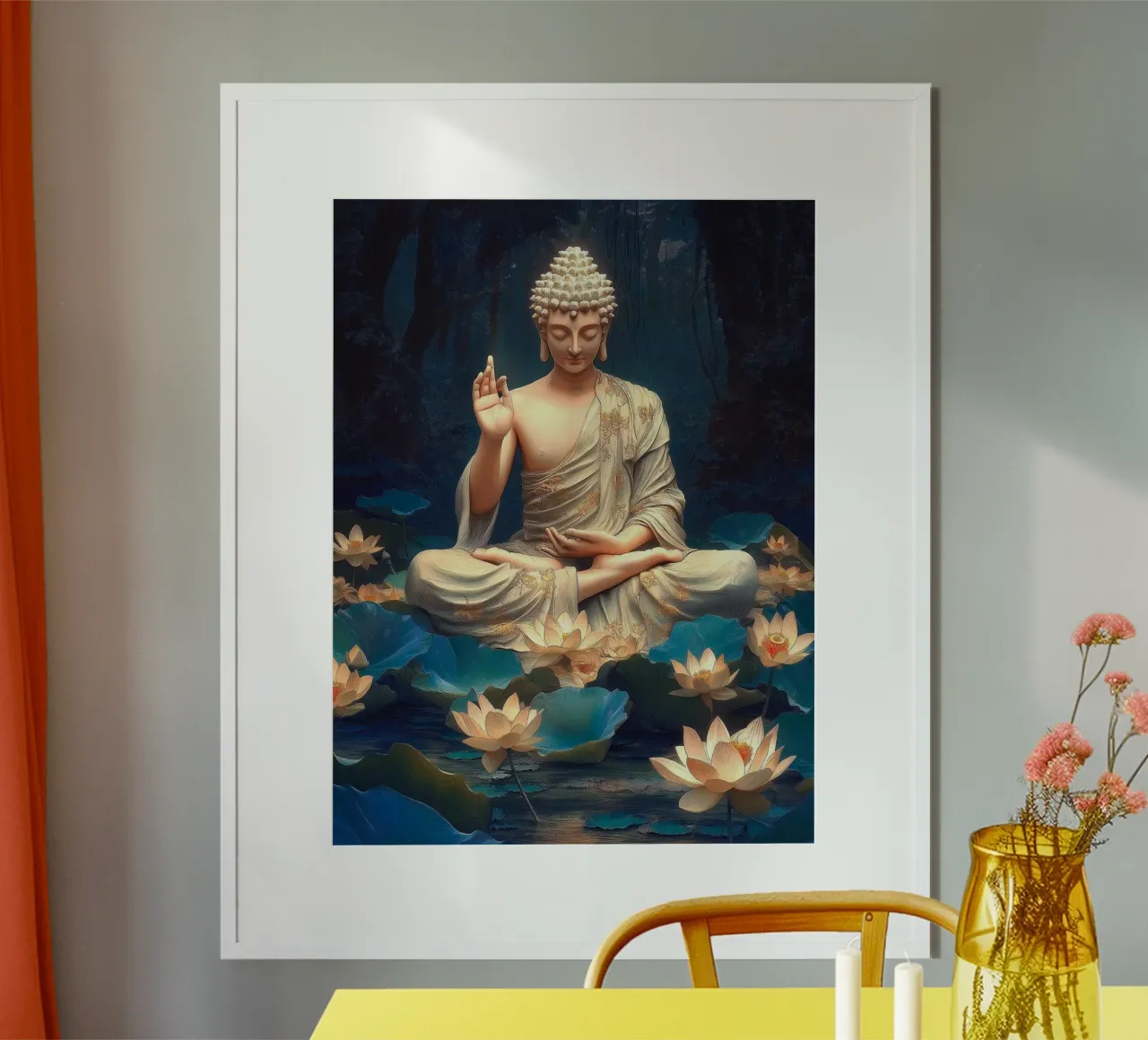 Buddha carta hahnemühle da Fleur de Lys