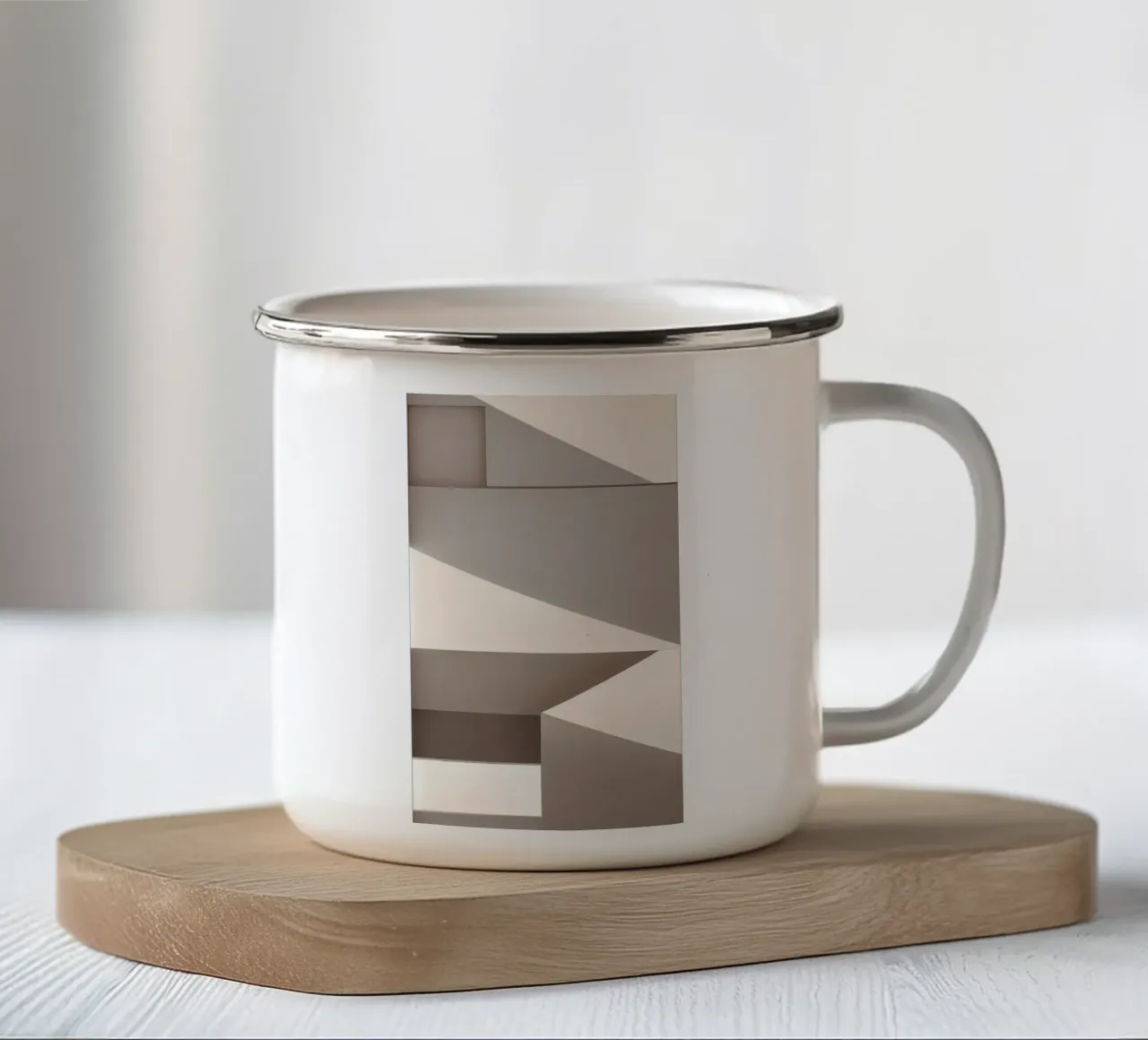 Abstrakt SandBlöcke tazza in smalto da kosinsart.gallery