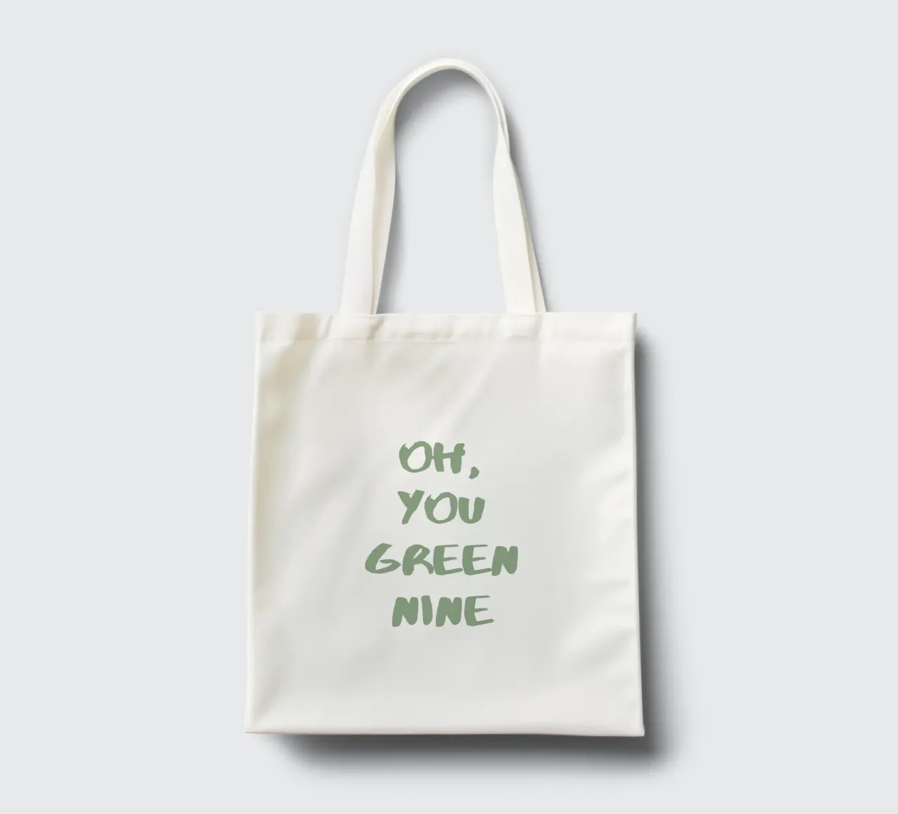Oh Du Grüne Neune Denglisch tote bag by Typo Designs