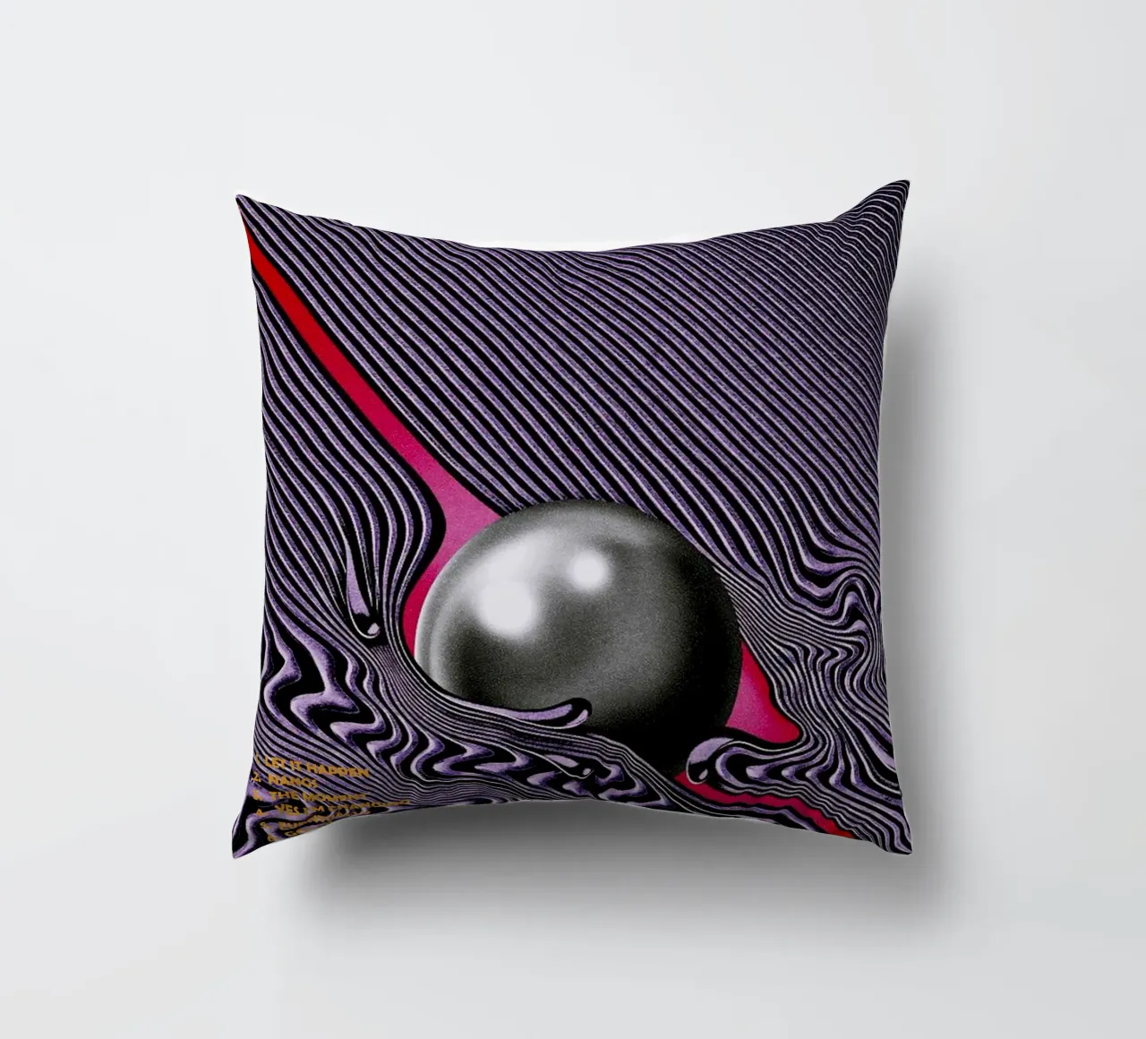 Tame Impala – Currents cuscino da Attaboy Dsgn