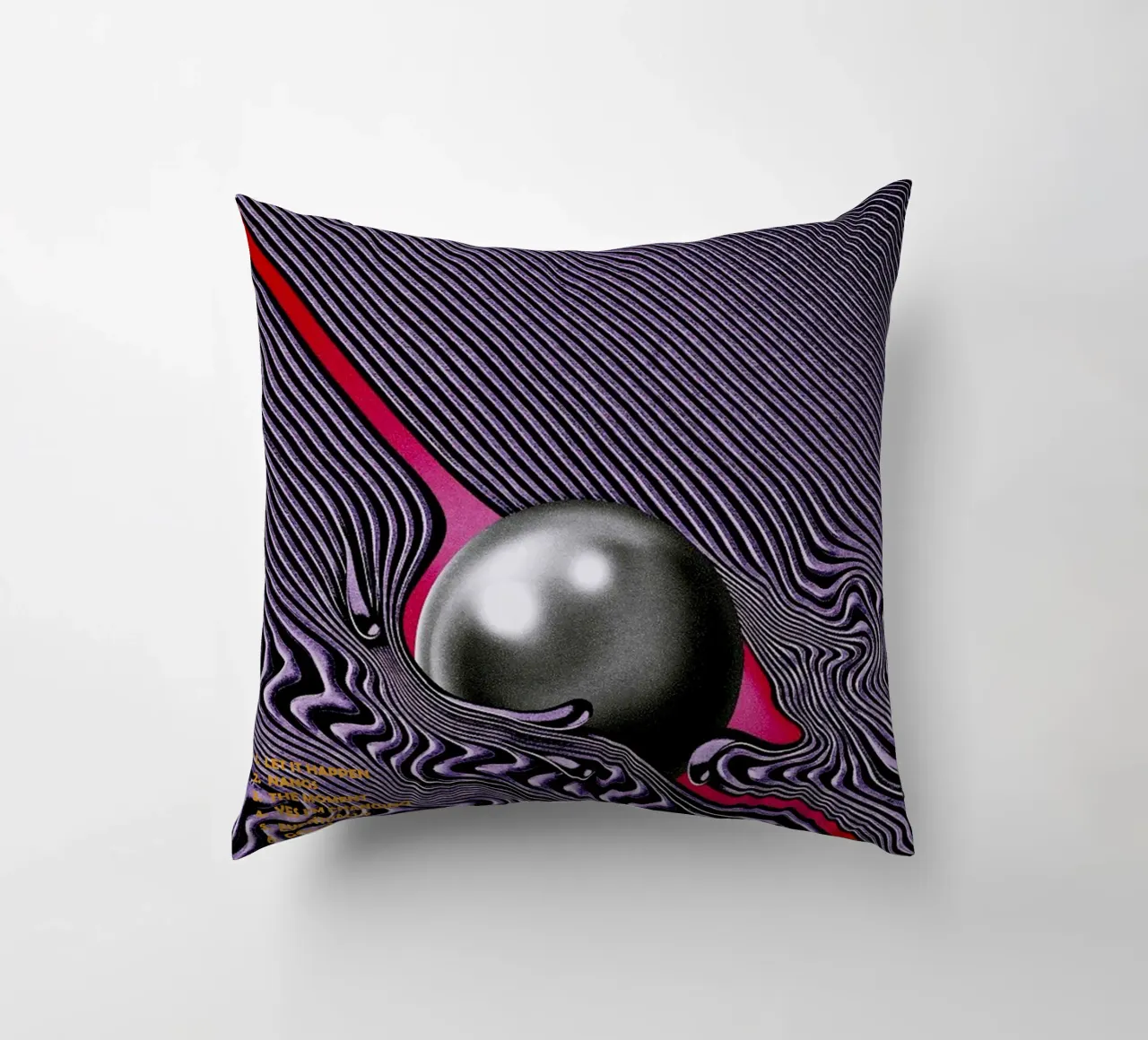 Tame Impala – Currents cuscino da Attaboy Dsgn