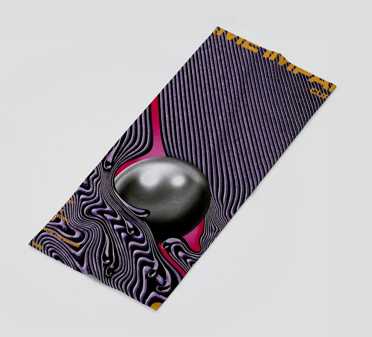 Tame Impala – Currents telo mare da Attaboy Dsgn