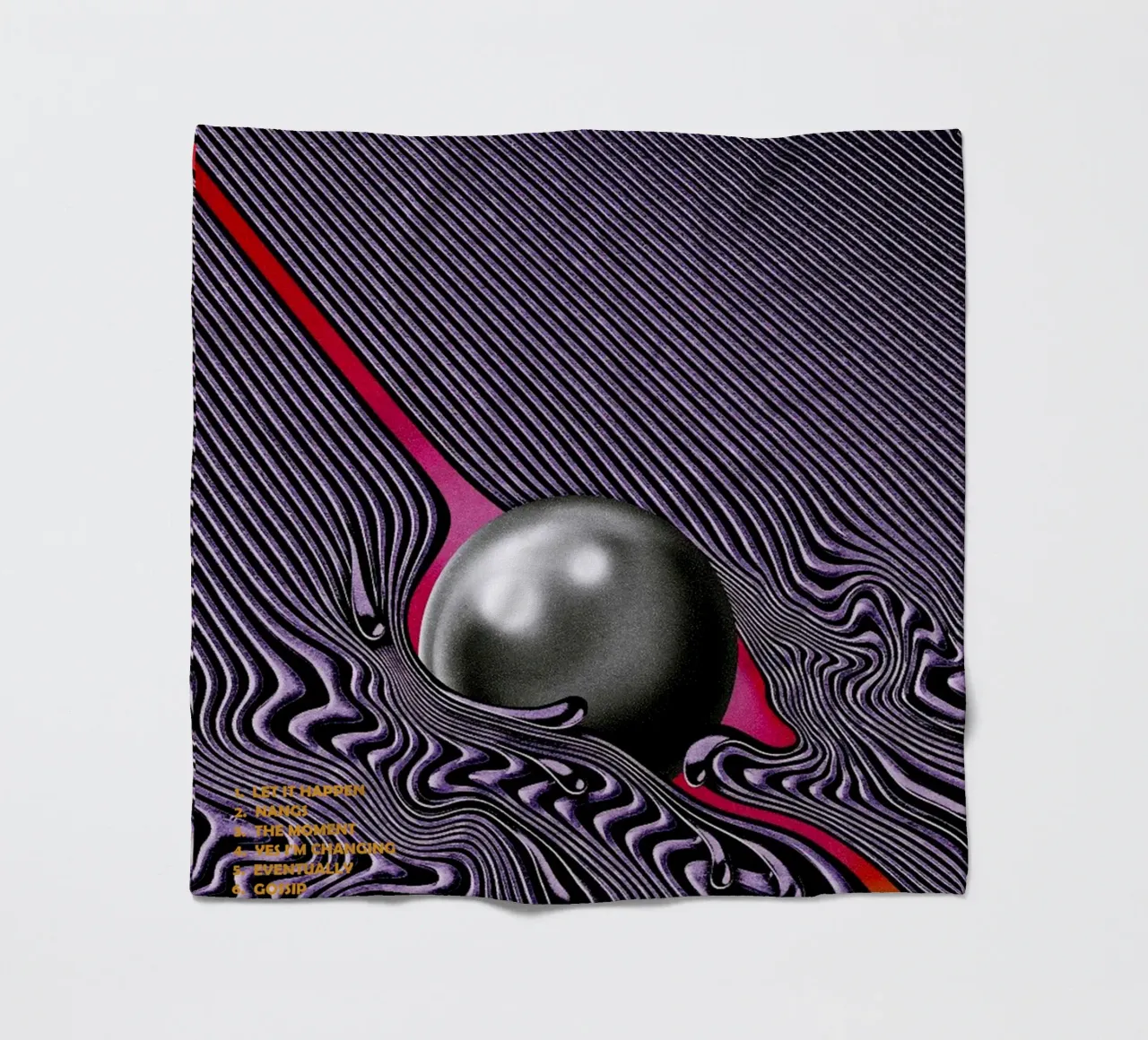 Tame Impala – Currents coperta in pile da Attaboy Dsgn