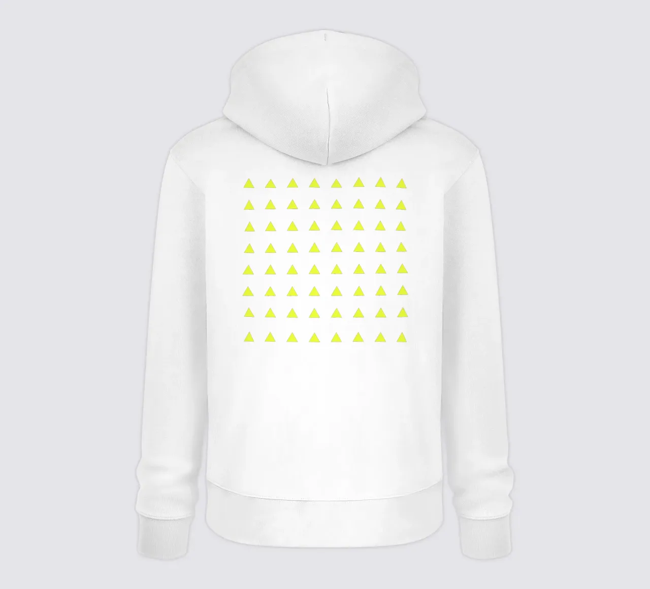 Triangoli neon giallo felpa con cappuccio da SilverPegasus