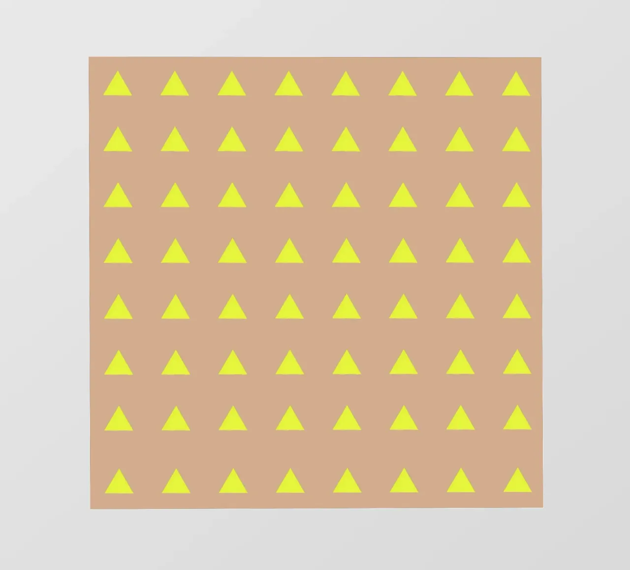 Triangoli neon giallo telo in pvc da SilverPegasus