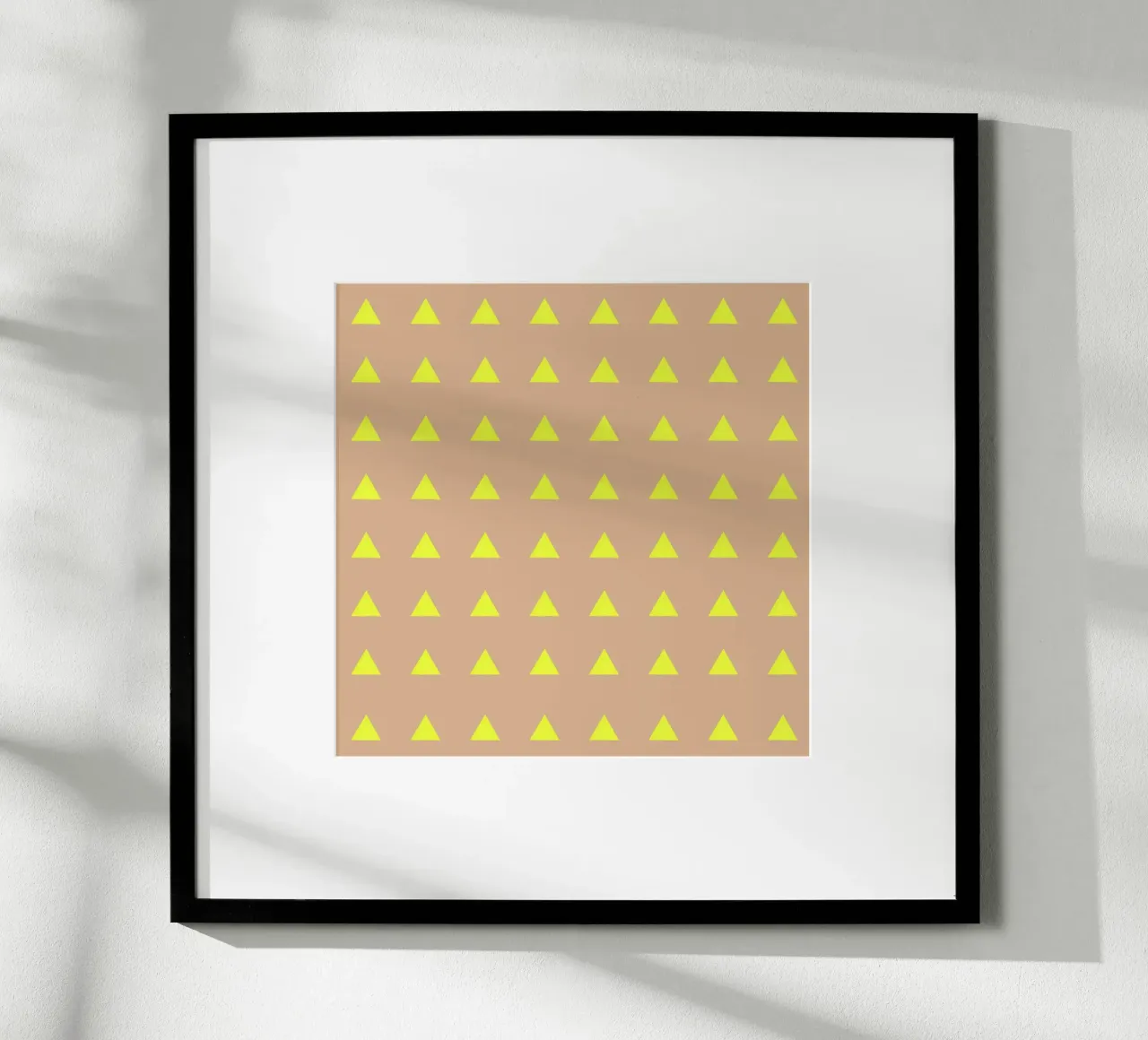 Triangles néon jaune hahnemühle de SilverPegasus