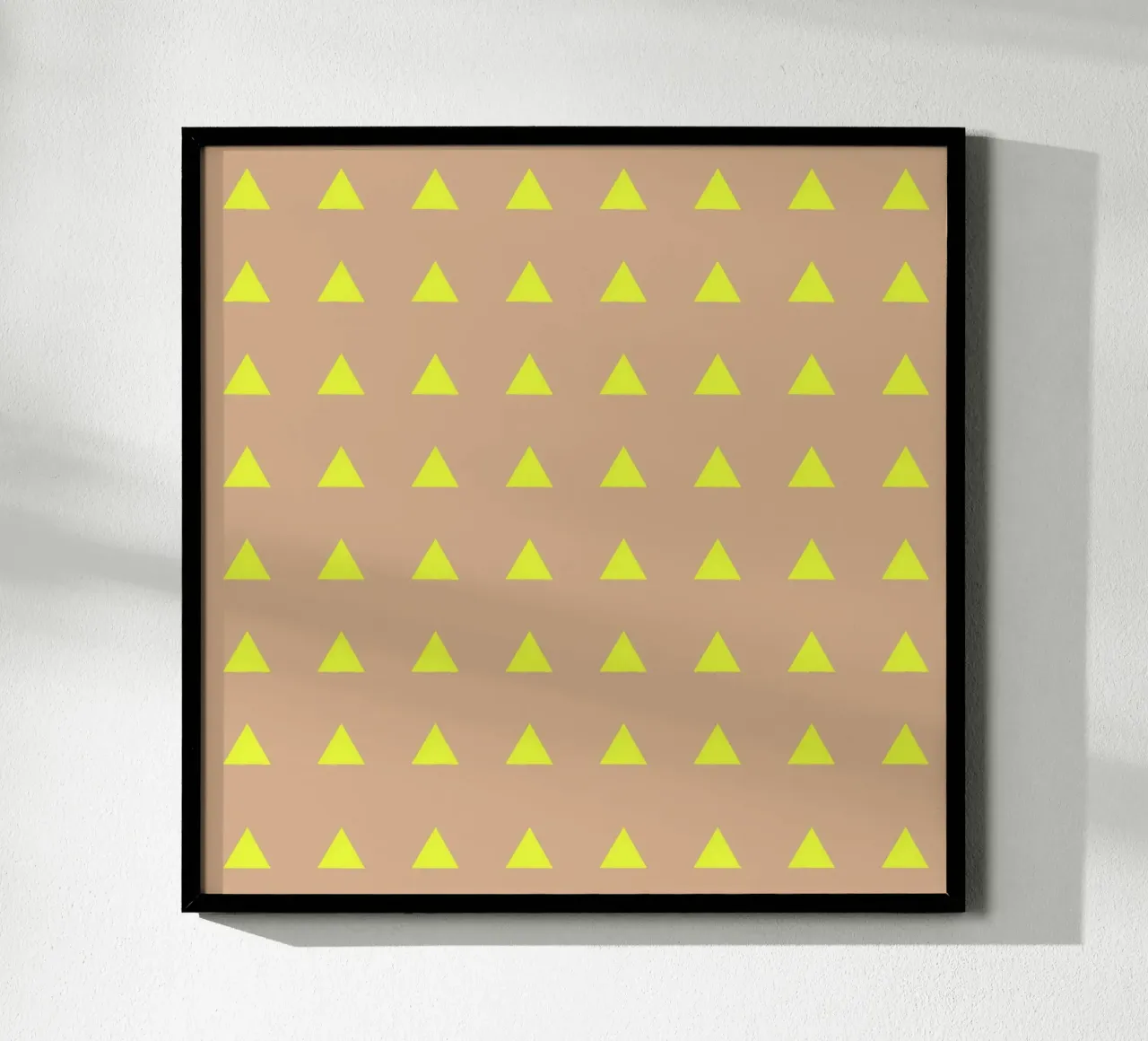 Triangles néon jaune hahnemühle de SilverPegasus