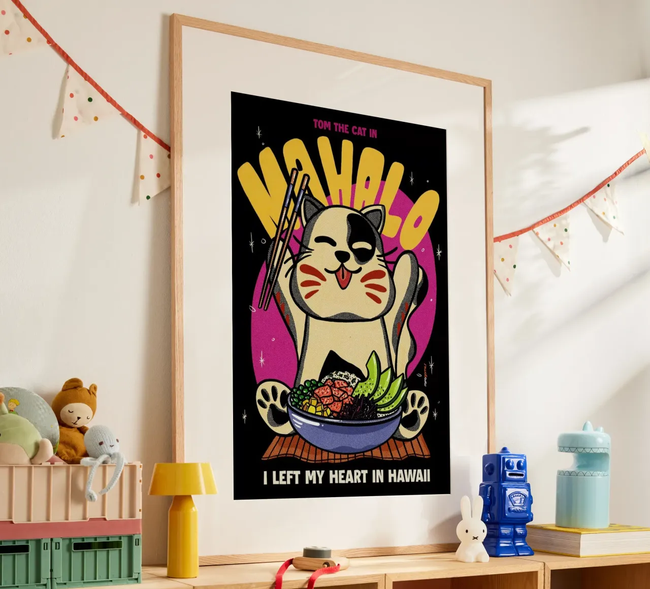 Mahalo poster da Rafa Gomes