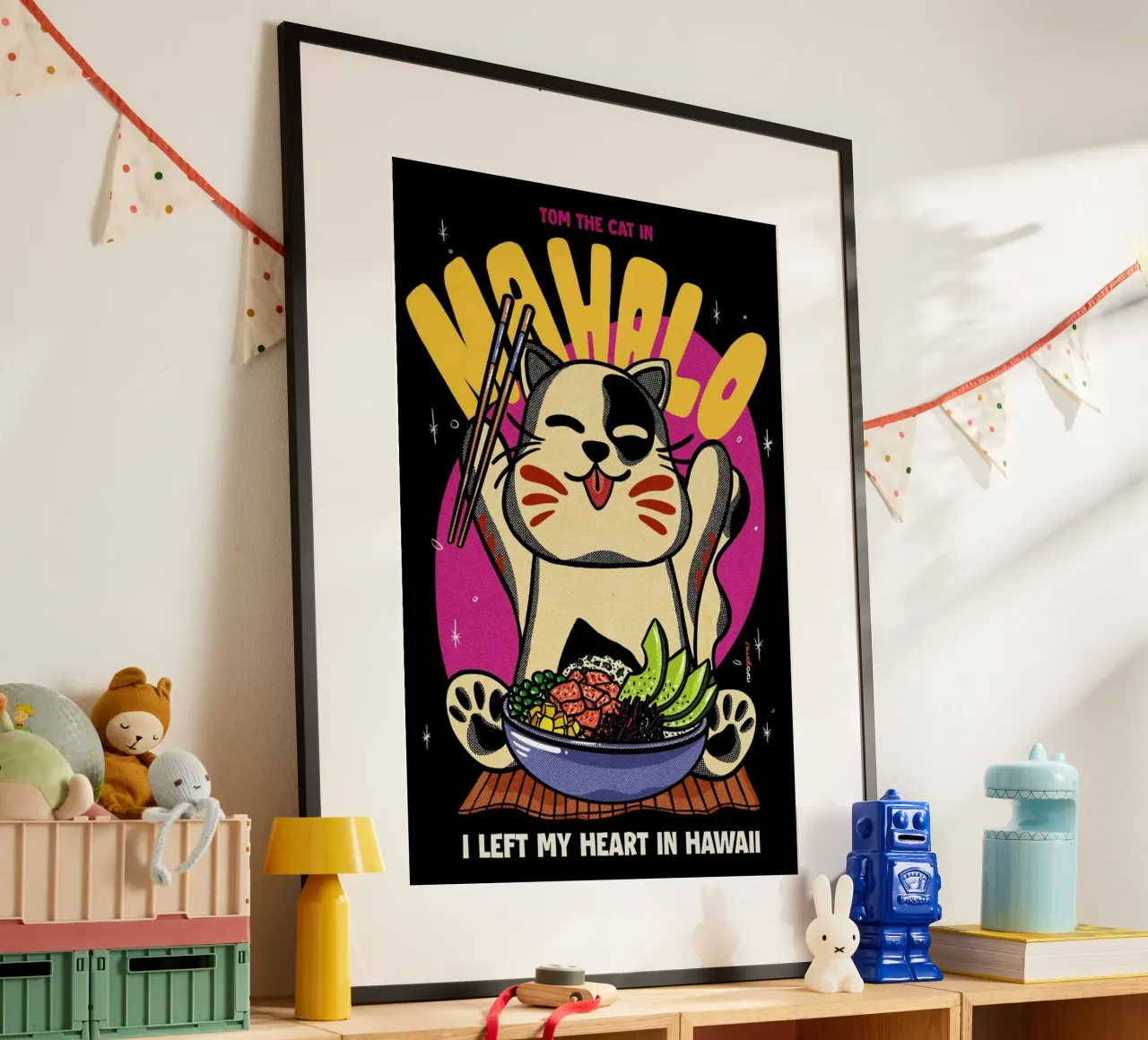 Mahalo poster da Rafa Gomes