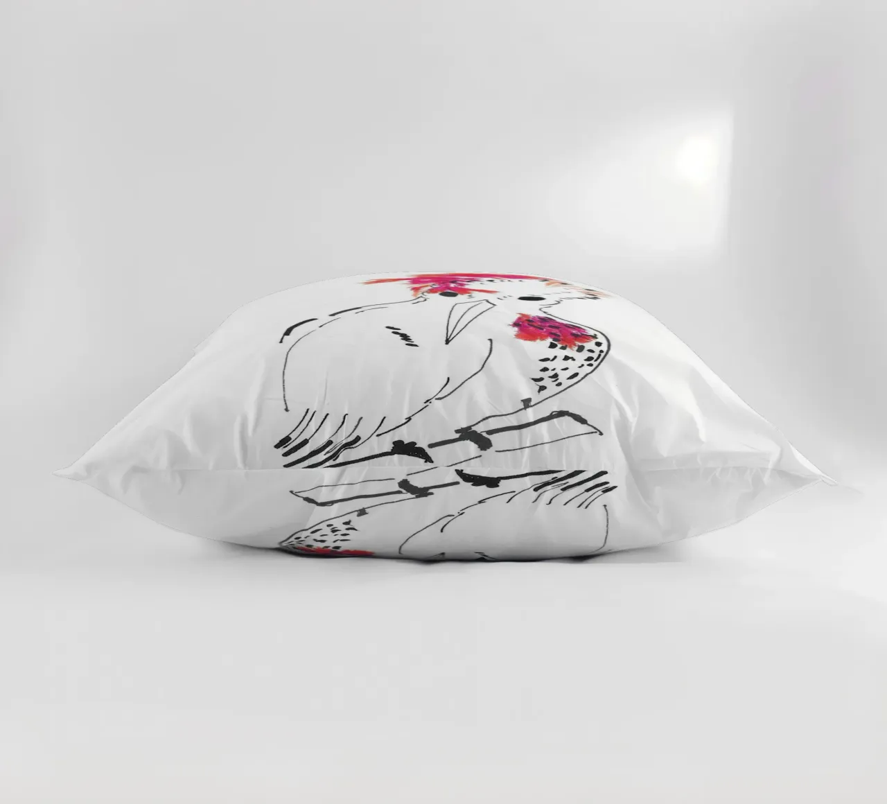 Il Re Uccello cuscino da APC ARTWORK