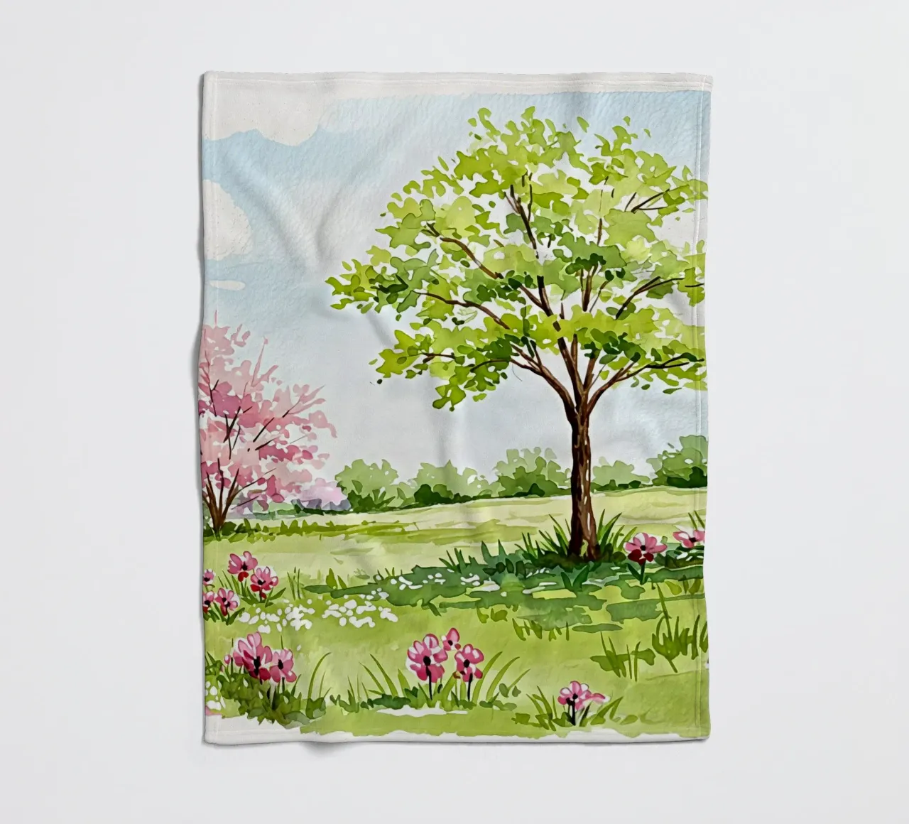 Risveglio di primavera 🌸☀️ coperta in pile da Eni Brandon