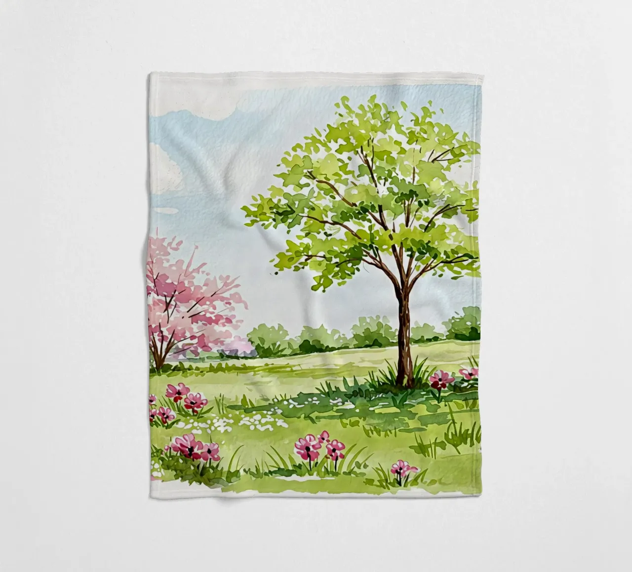 Risveglio di primavera 🌸☀️ coperta in pile da Eni Brandon