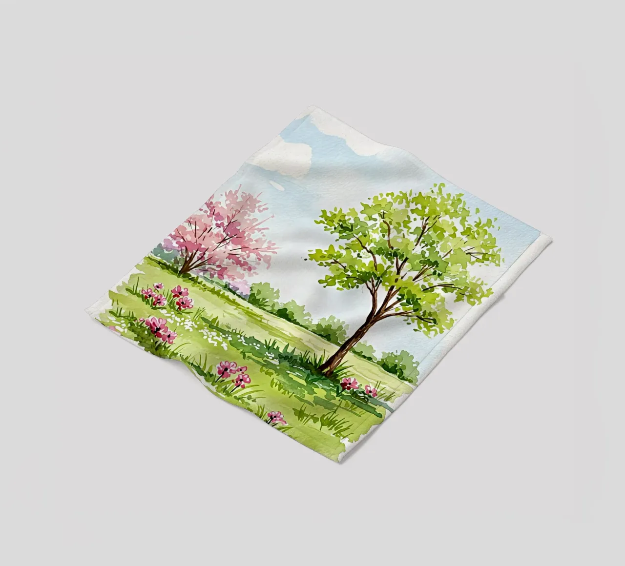Risveglio di primavera 🌸☀️ coperta in pile da Eni Brandon