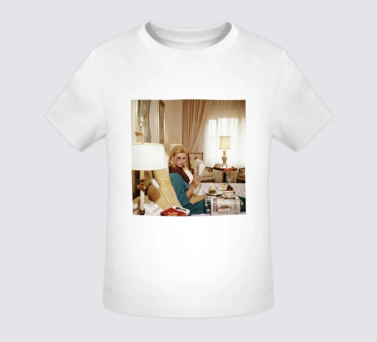 Monocled Miss di Slim Aarons maglietta neonato da tokovictory