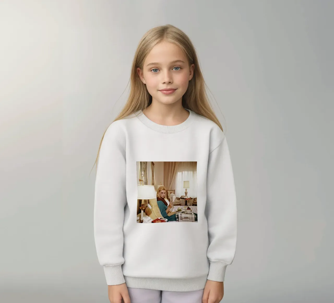 Monocled Miss di Slim Aarons felpa bambino da tokovictory