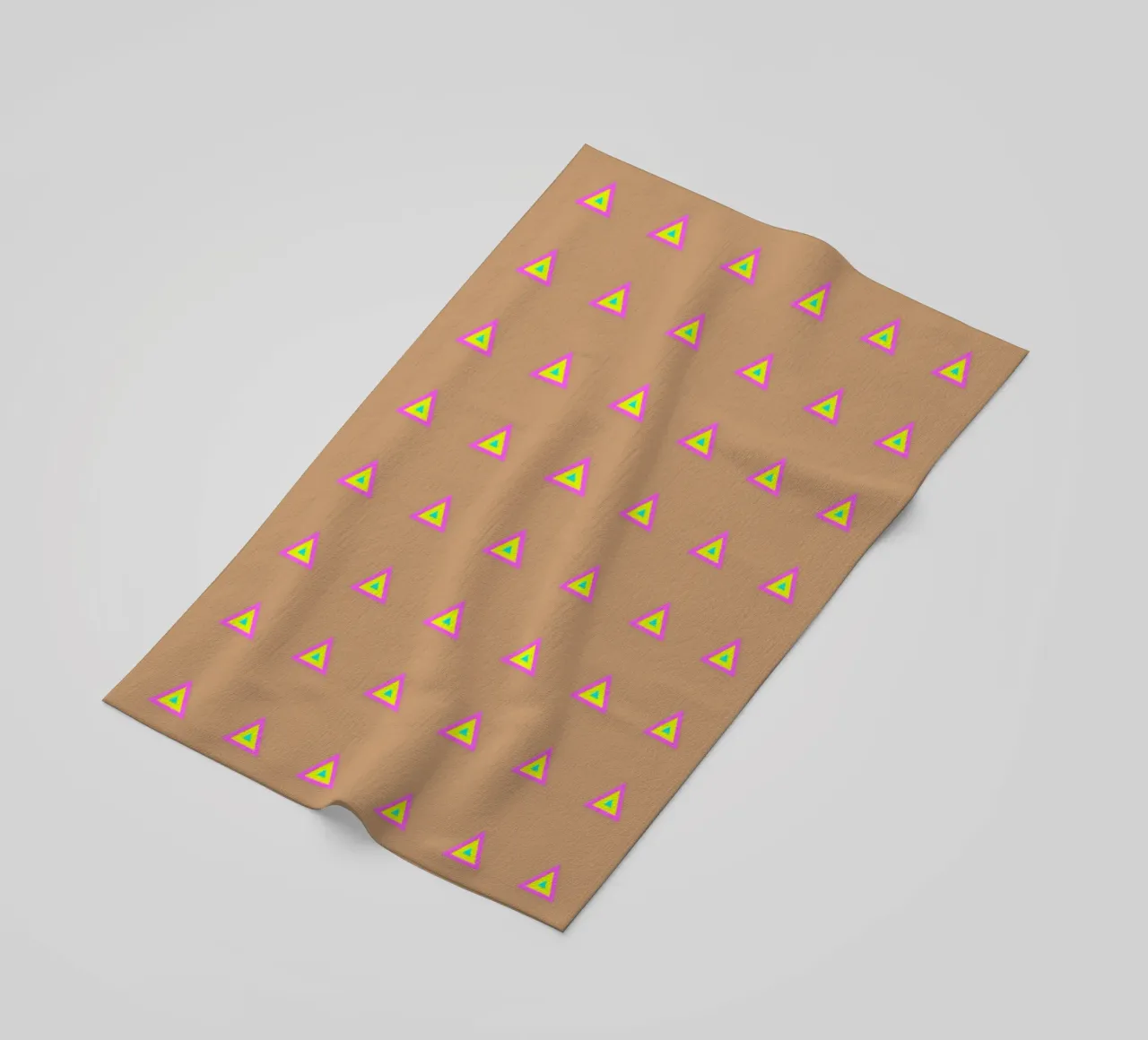 Triangoli Neon Multi telo mare da SilverPegasus