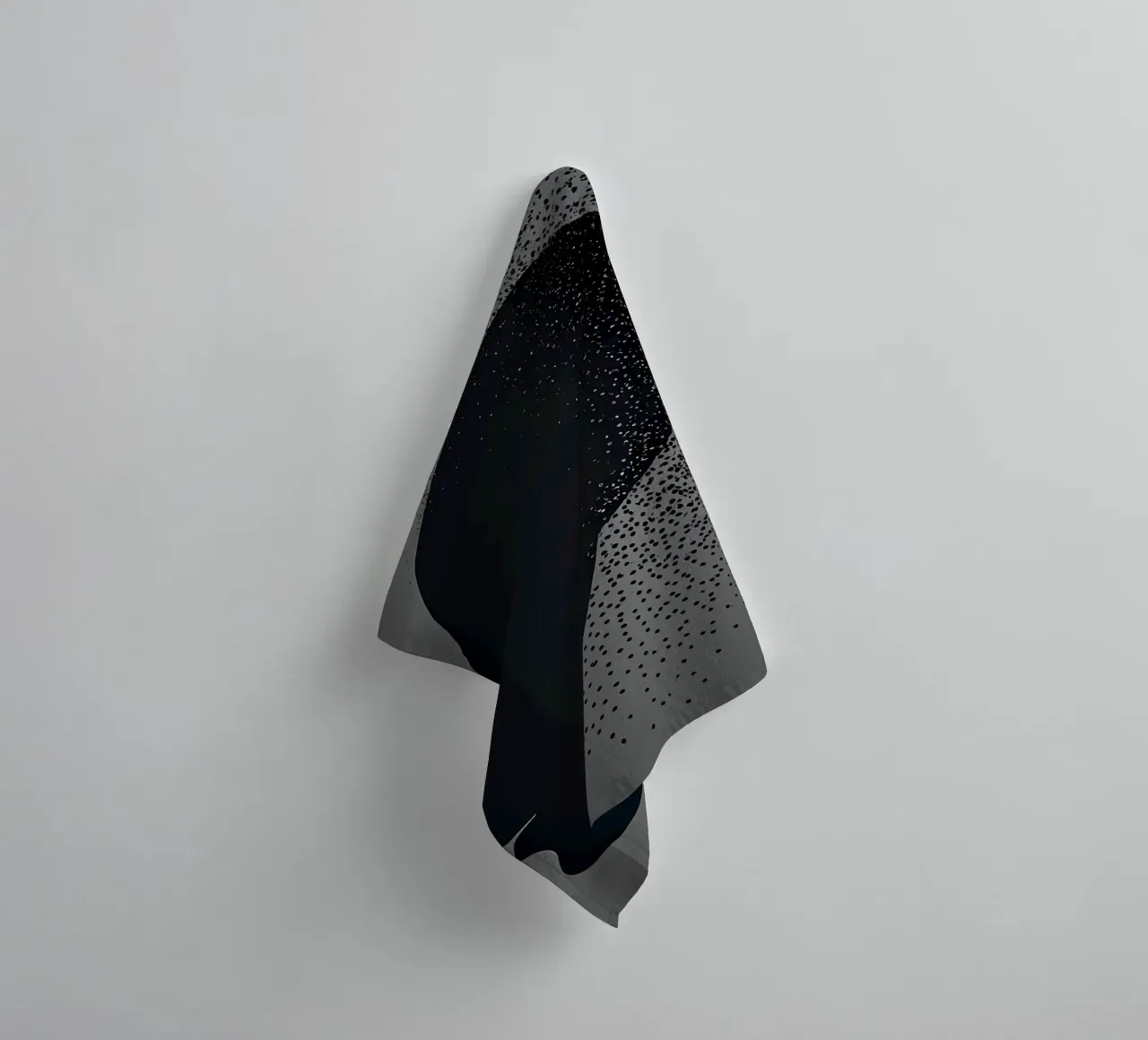 Abstrakt Grau Schwarz 72 asciugamano da bagno da kosinsart.gallery