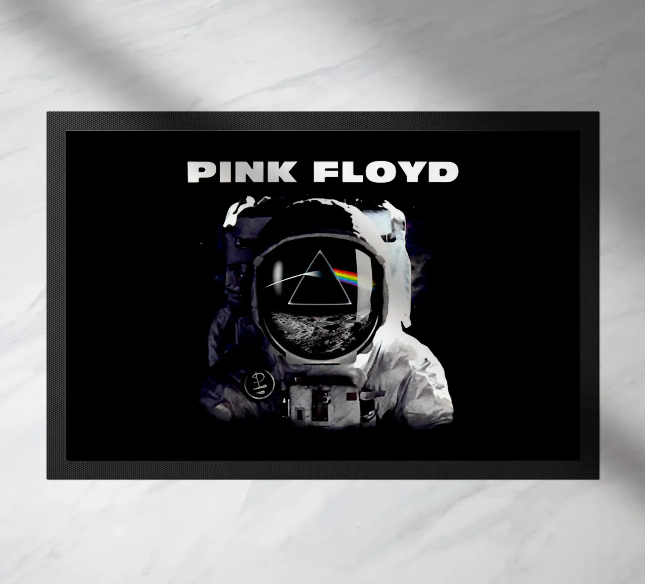 Pink Floyd Il lato oscuro della luna Astronauta zerbino da Curtistore