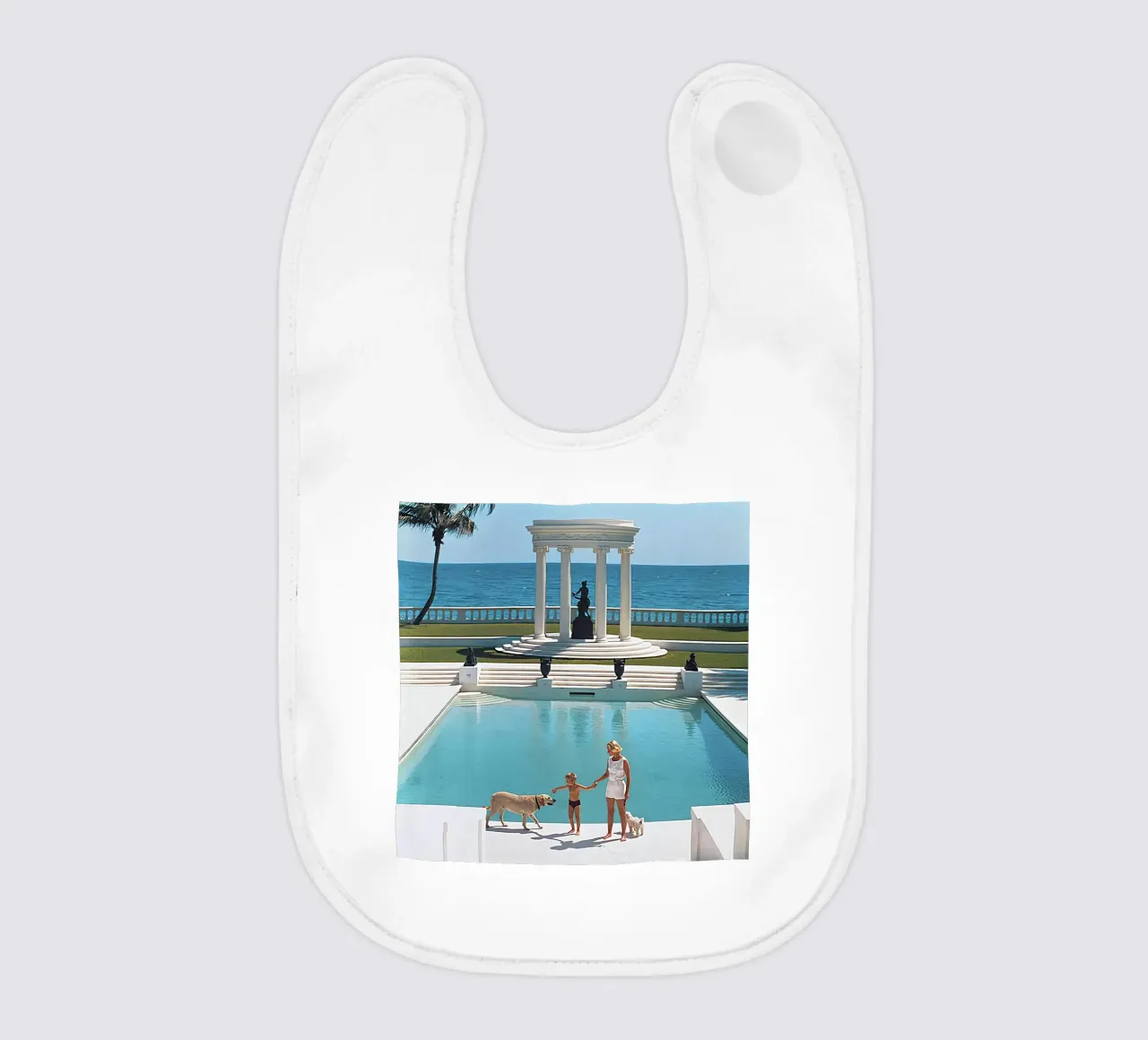 Nice Pool von Slim Aarons Babylätzchen von tokovictory