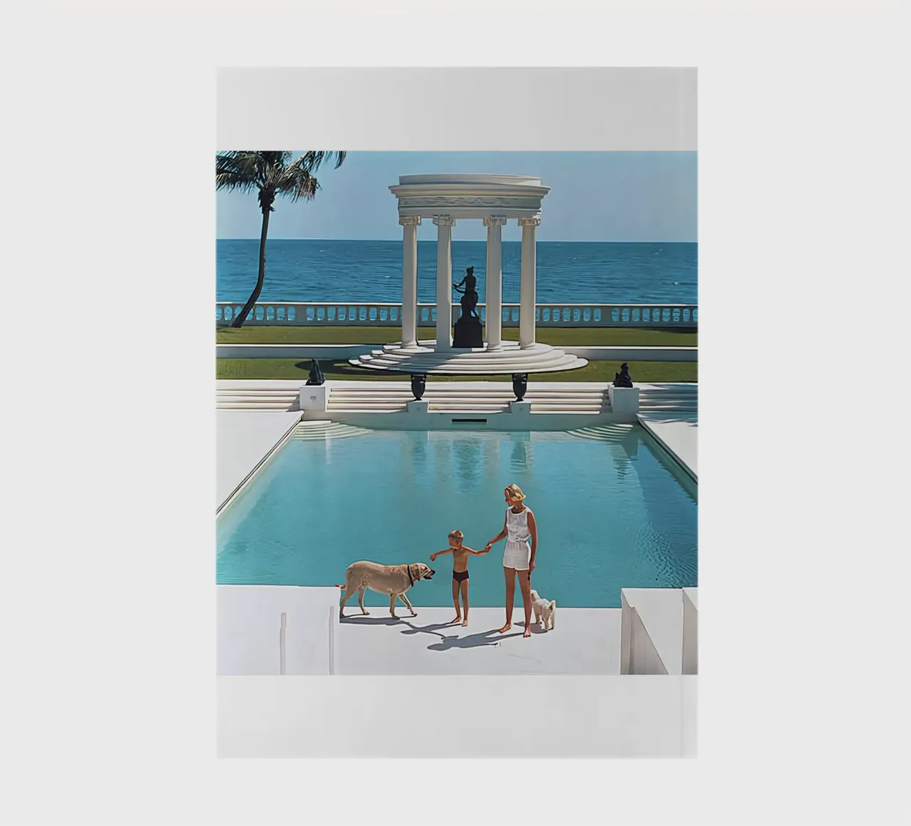Nice Pool by Slim Aarons notebook by tokovictory